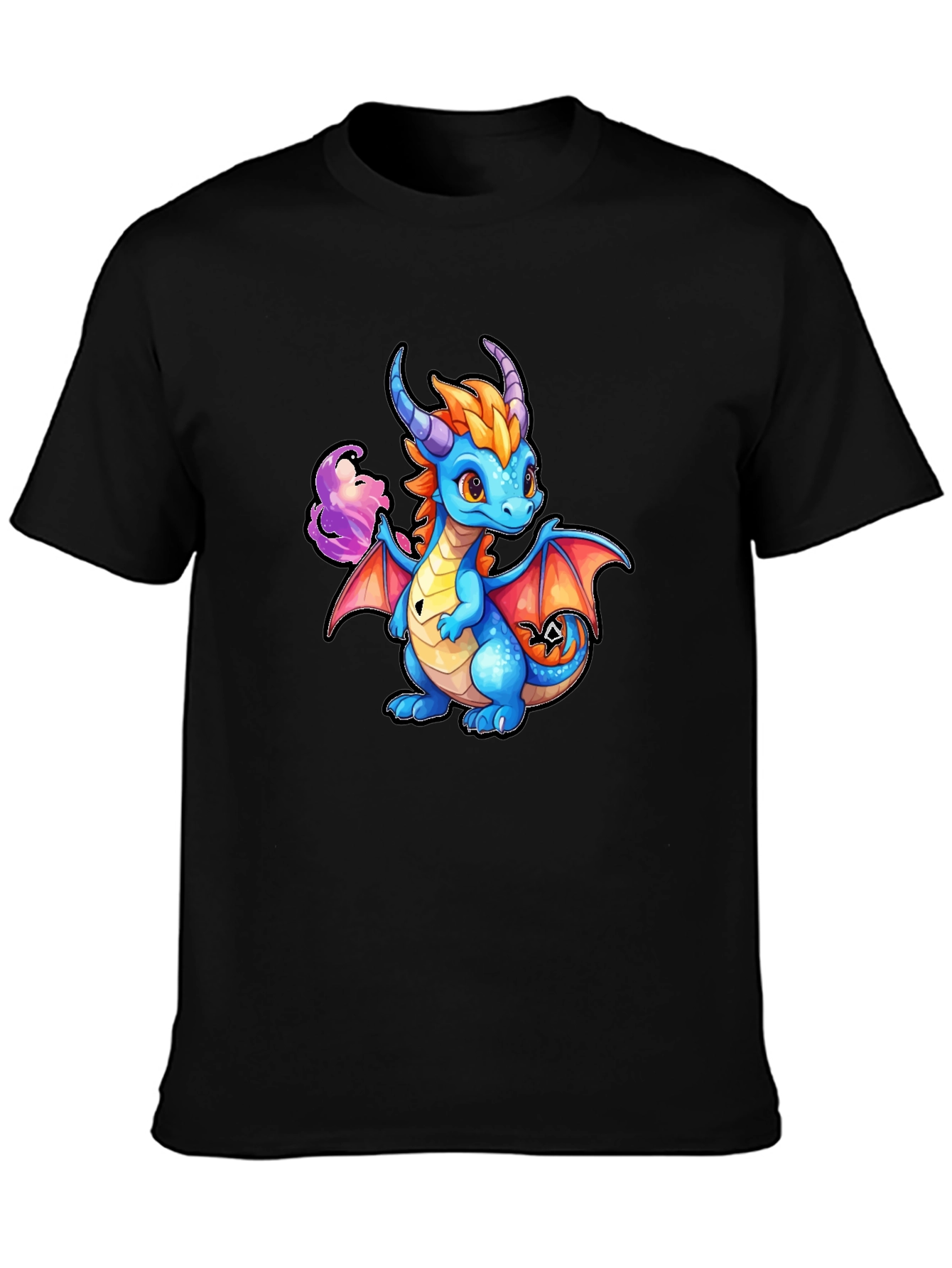 Dragon Graphic Tee - Fun Fantasy Style