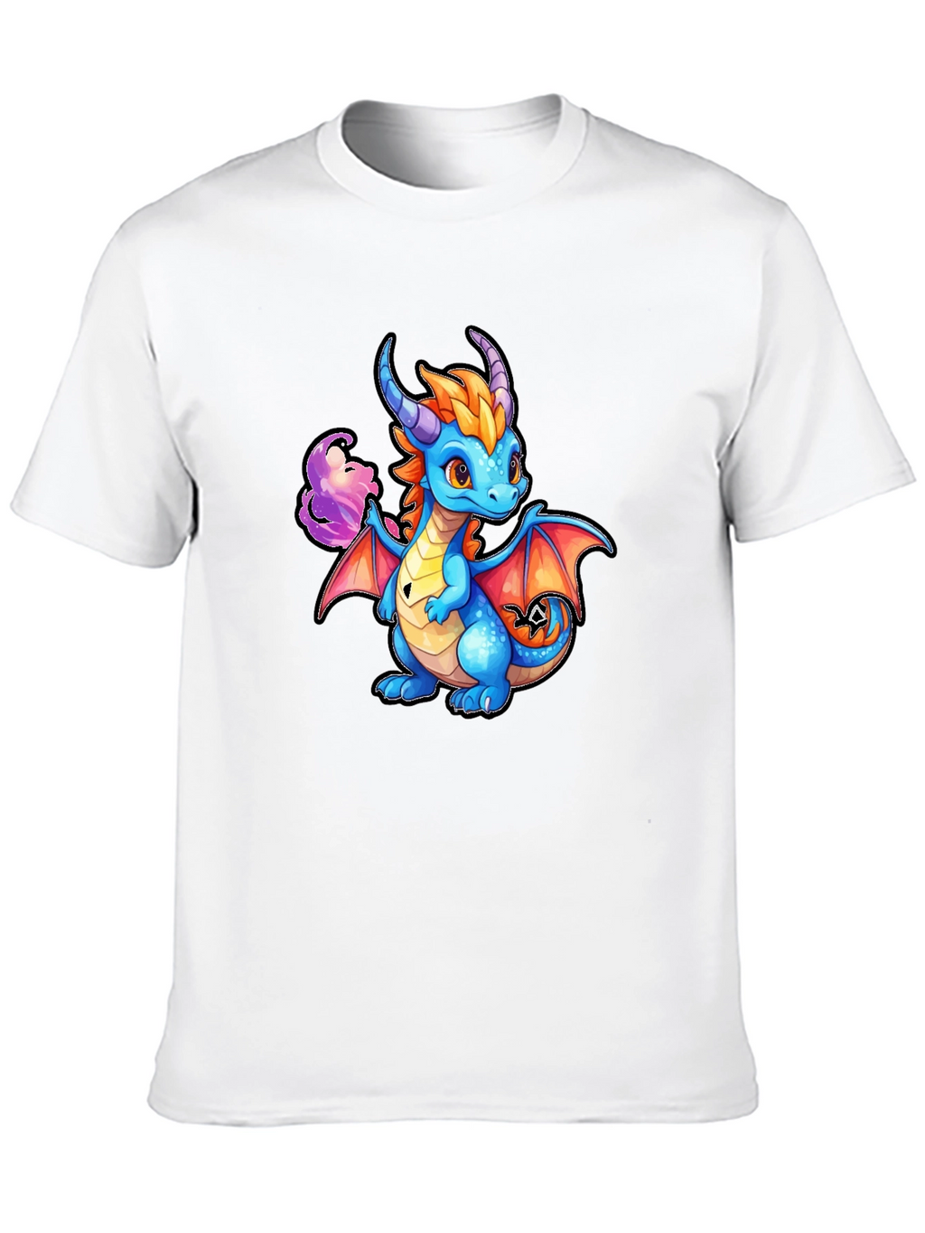 Dragon Graphic Tee - Fun Fantasy Style