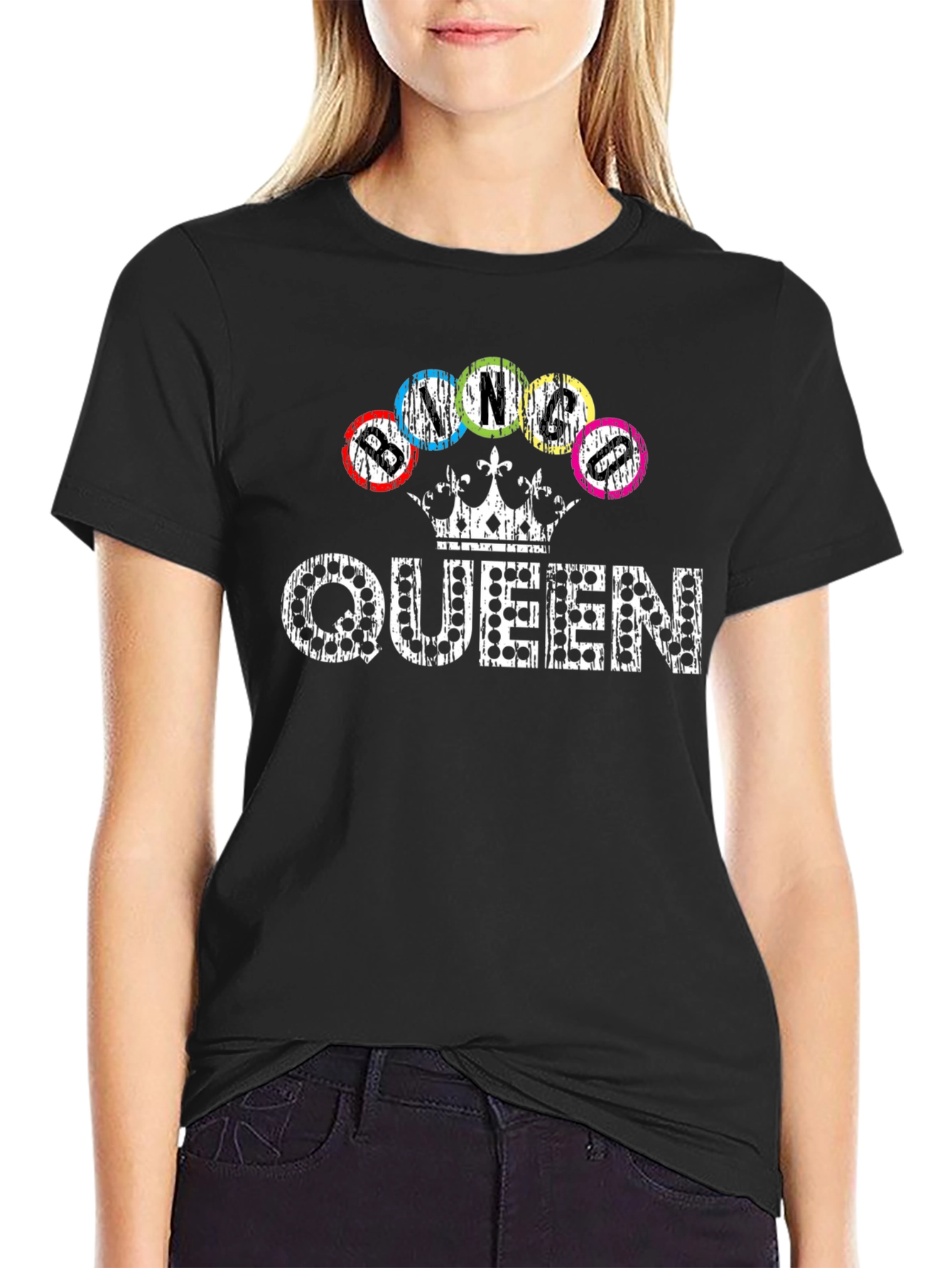 Bingo Queen Graphic T-Shirt