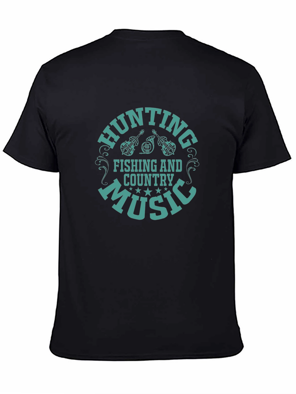 Hunting Fishing Country Music Tee