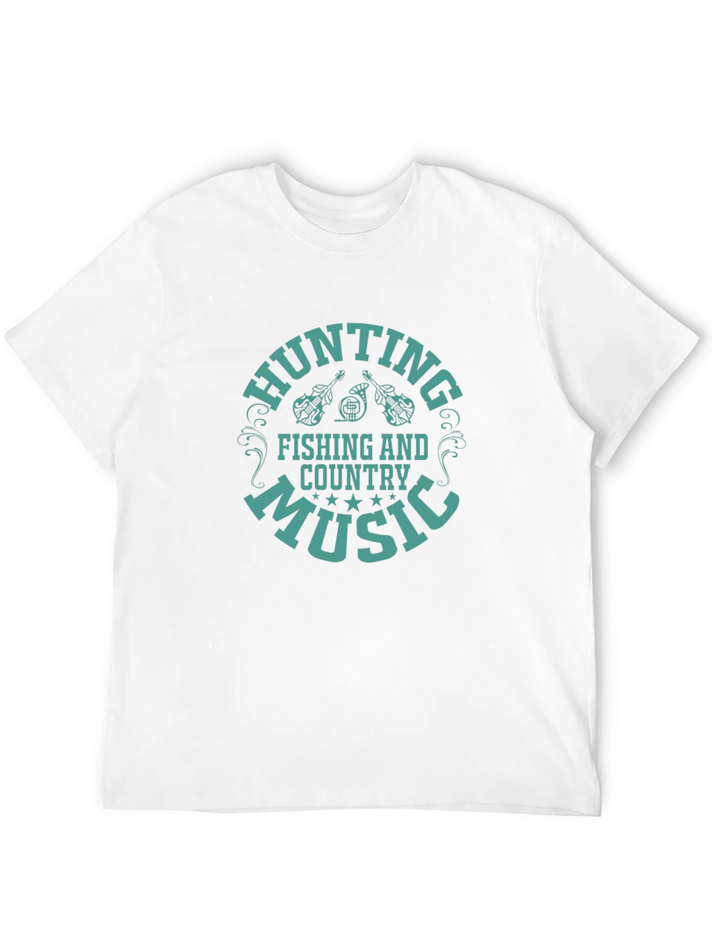 Hunting Fishing Country Music Tee