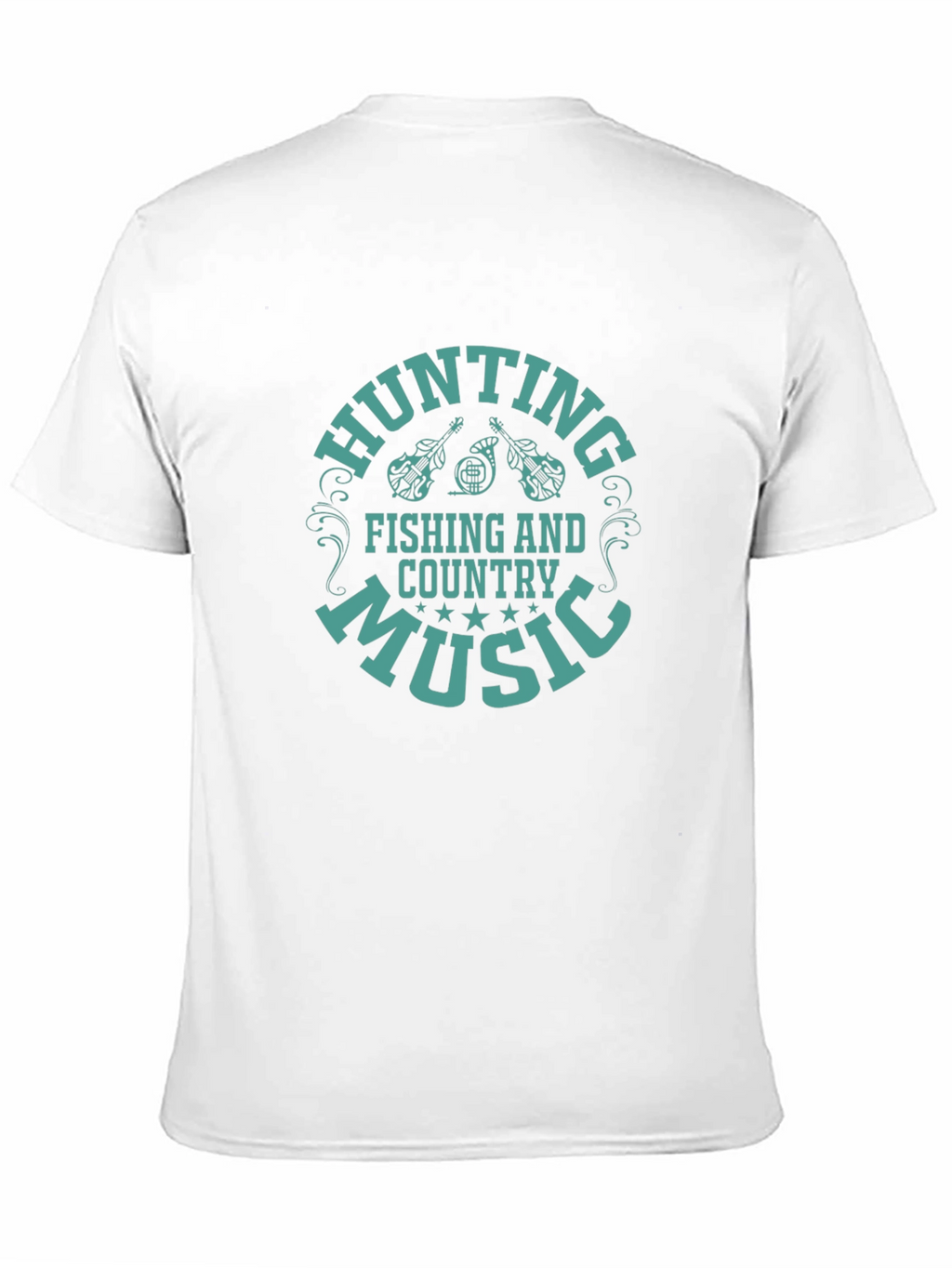 Hunting Fishing Country Music Tee