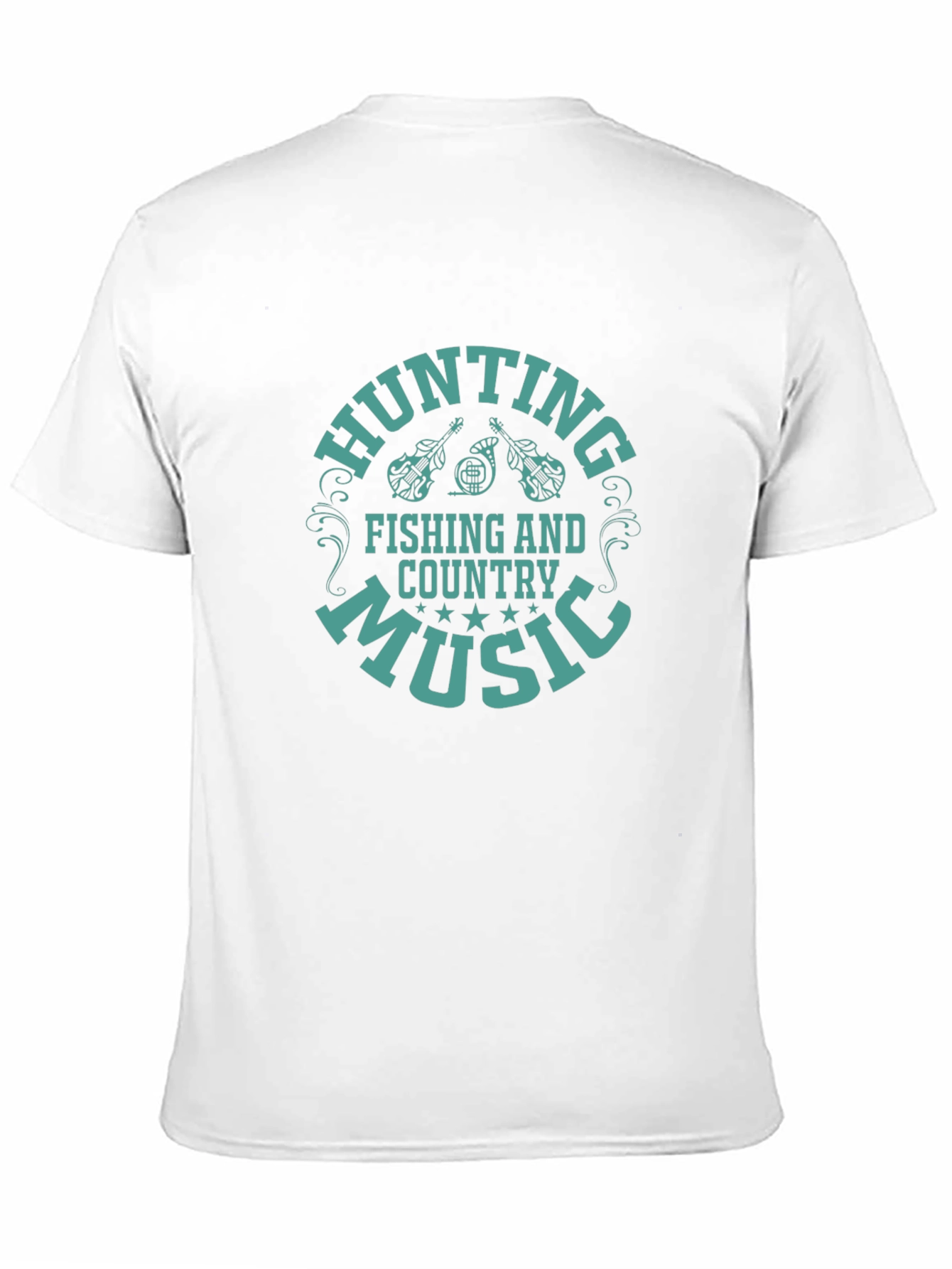 Hunting Fishing Country Music Tee