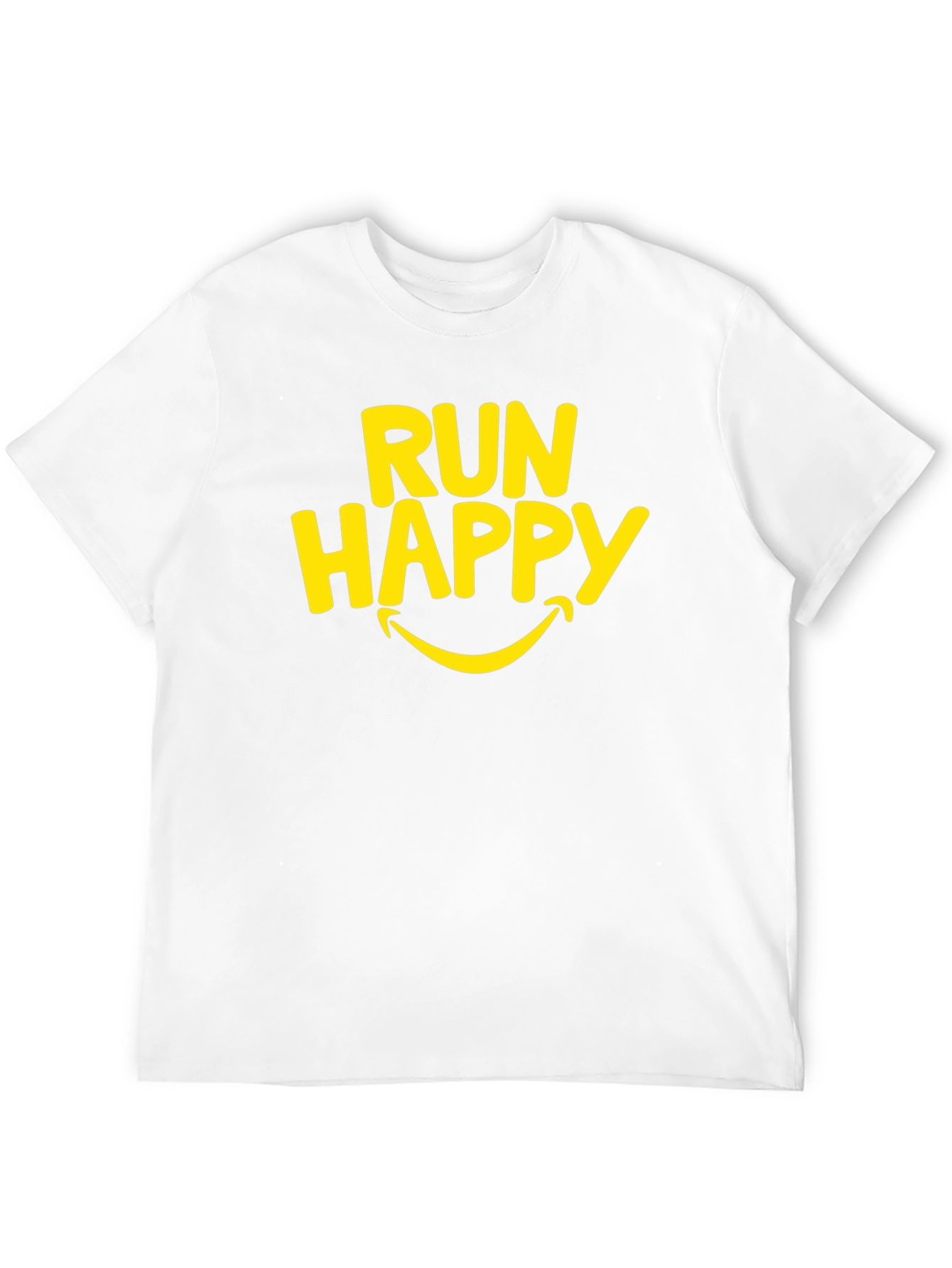Run Happy T-Shirt - Stylish Athletic Apparel