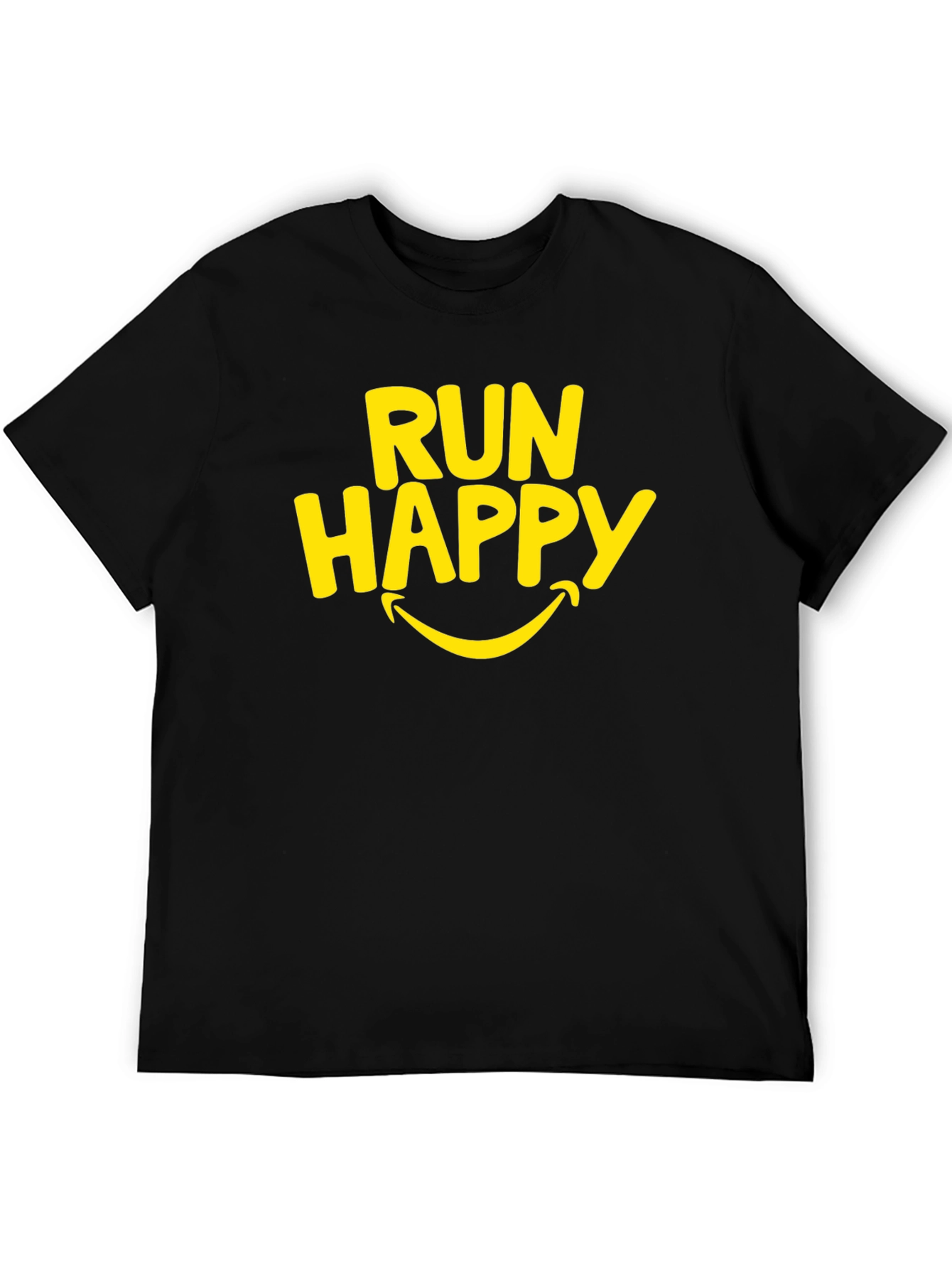 Run Happy T-Shirt - Stylish Athletic Apparel