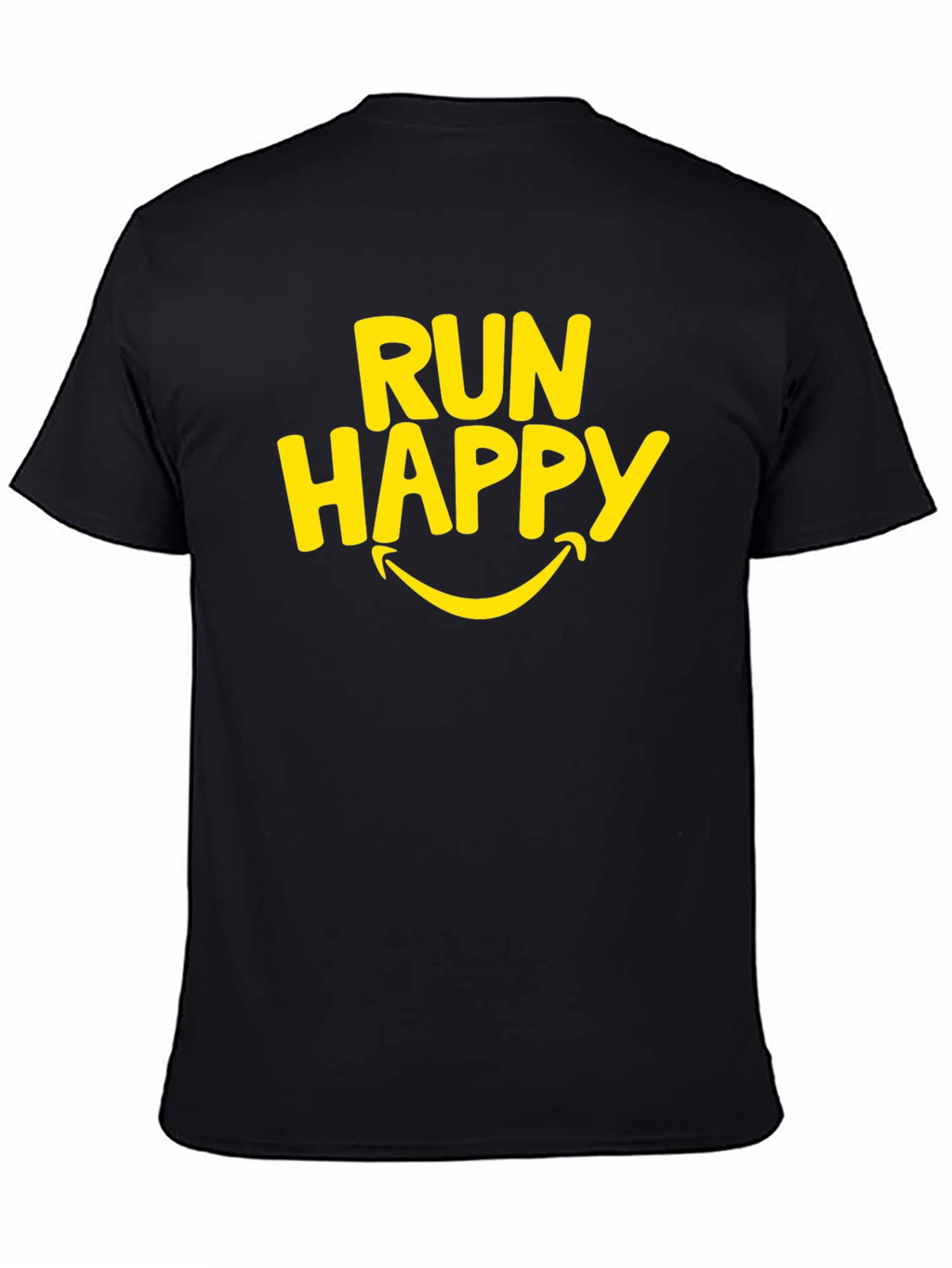 Run Happy T-Shirt - Stylish Athletic Apparel