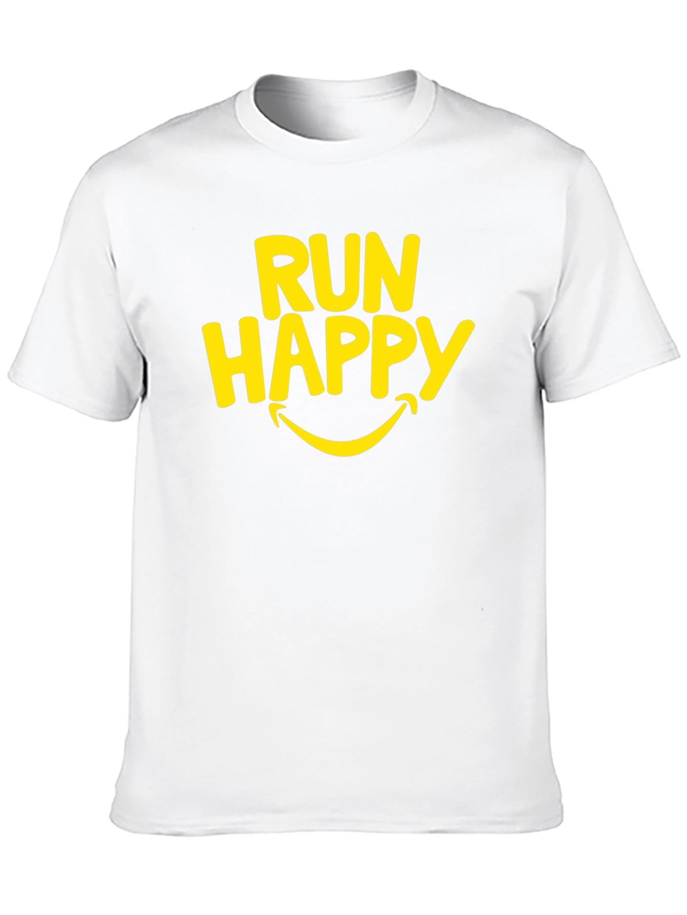 Run Happy T-Shirt - Stylish Athletic Apparel