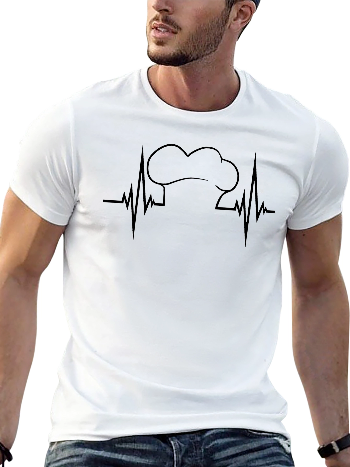 Chef Heartbeat T-Shirt - Cooks Passion Tee