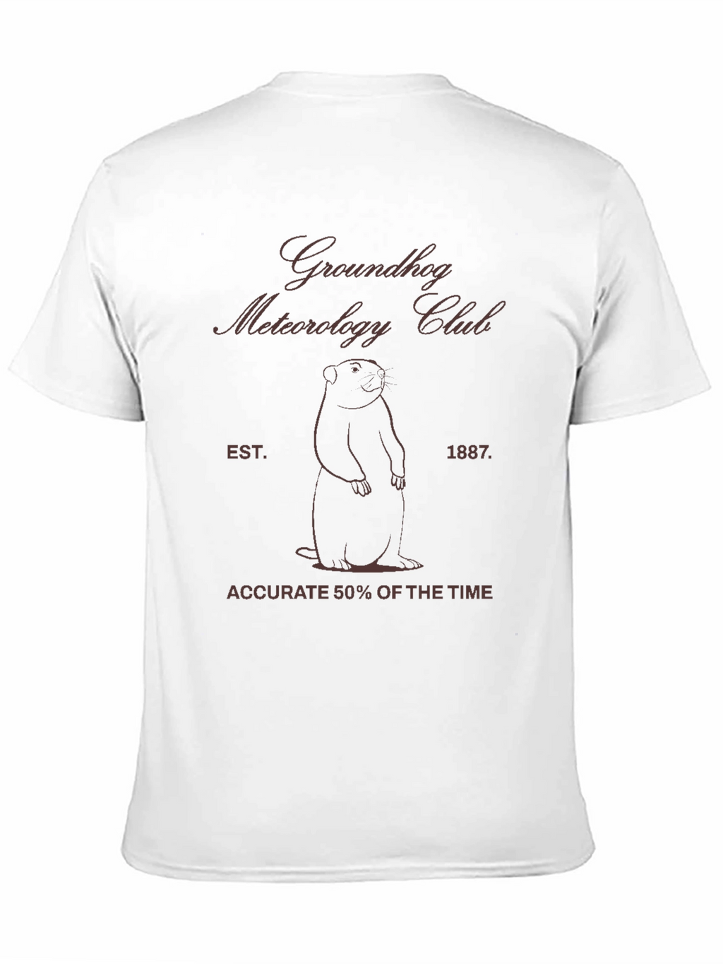Groundhog Meteorology Club Graphic Tee