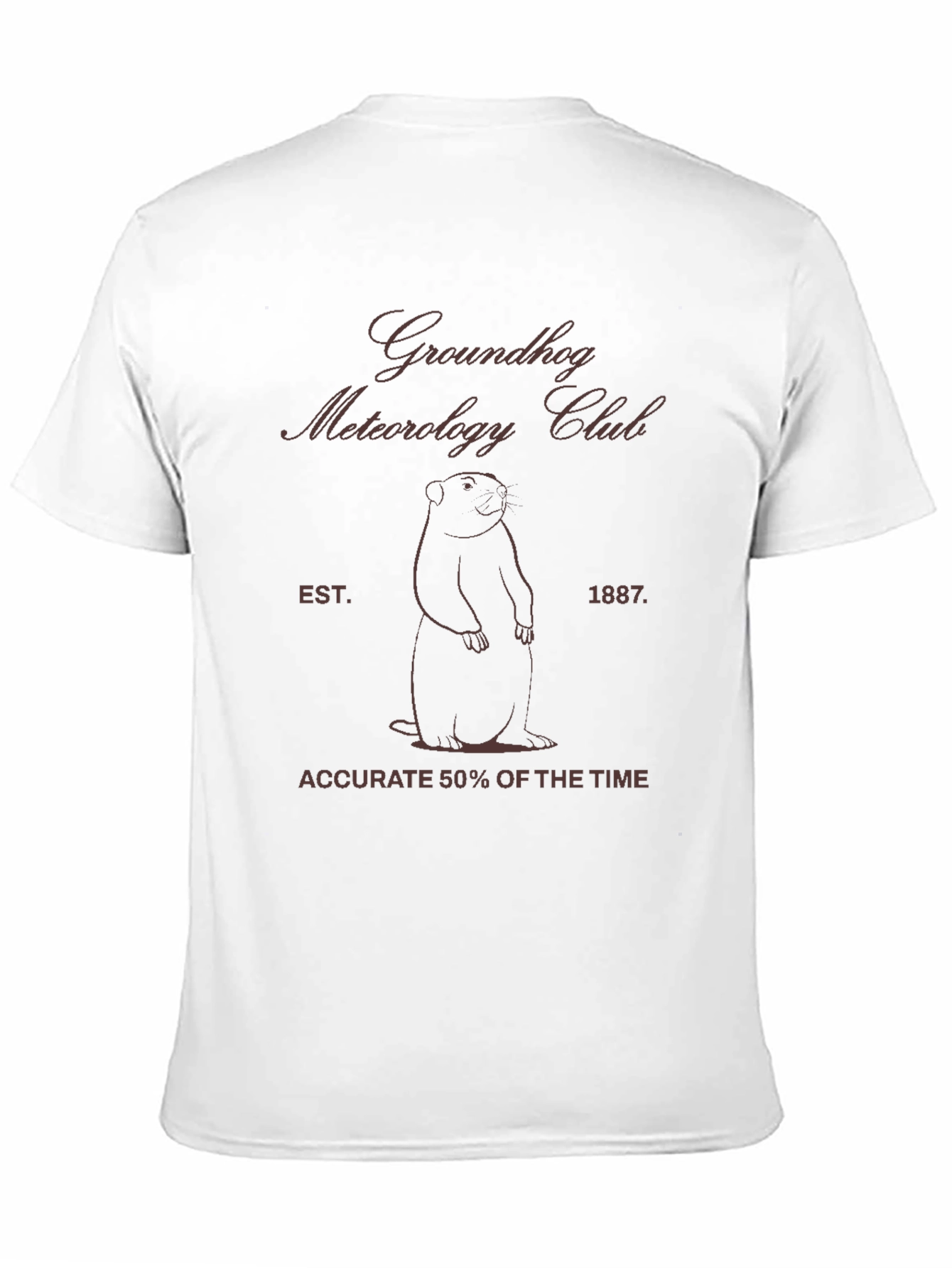 Groundhog Meteorology Club Graphic Tee