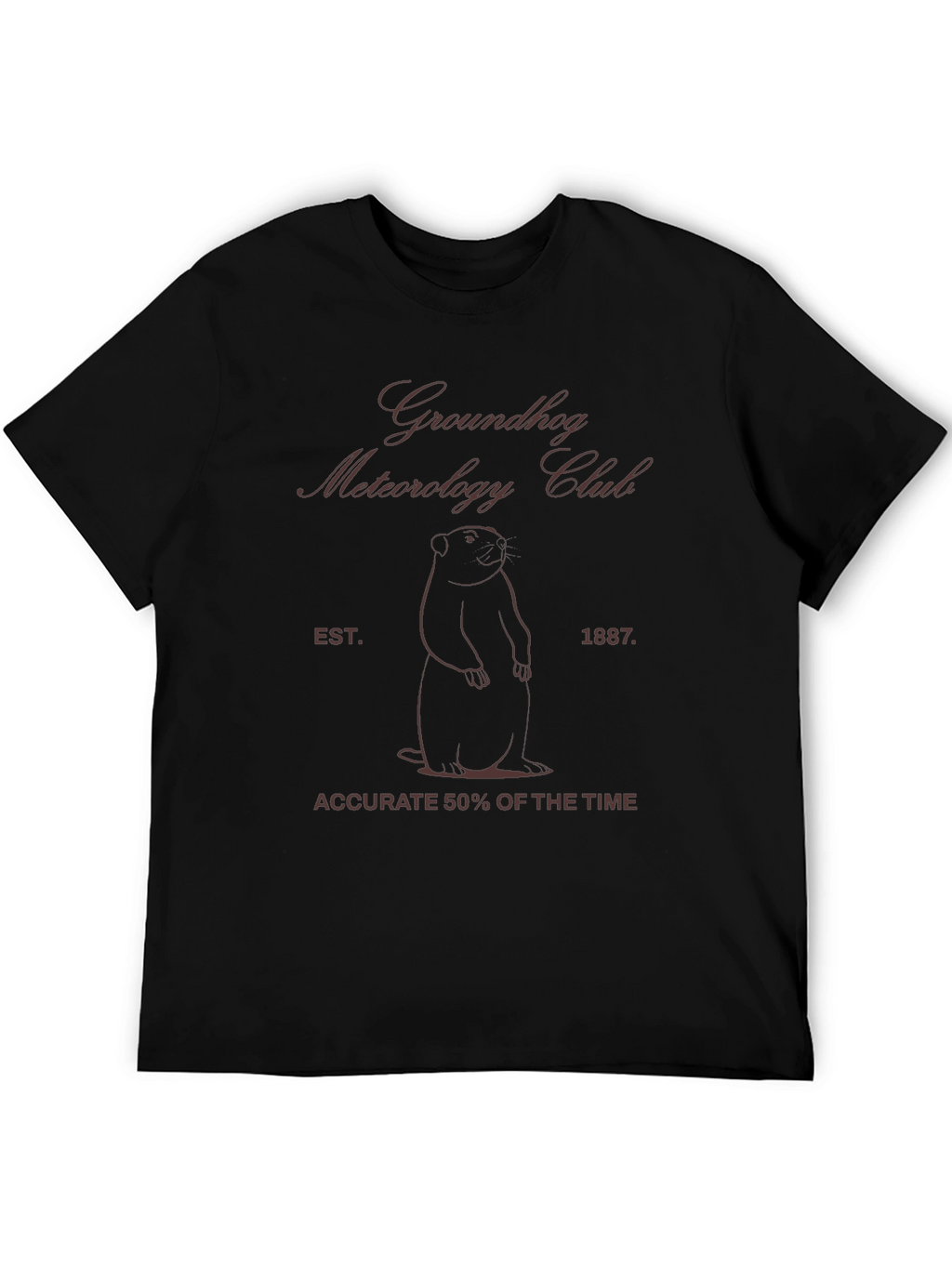 Groundhog Meteorology Club Graphic Tee