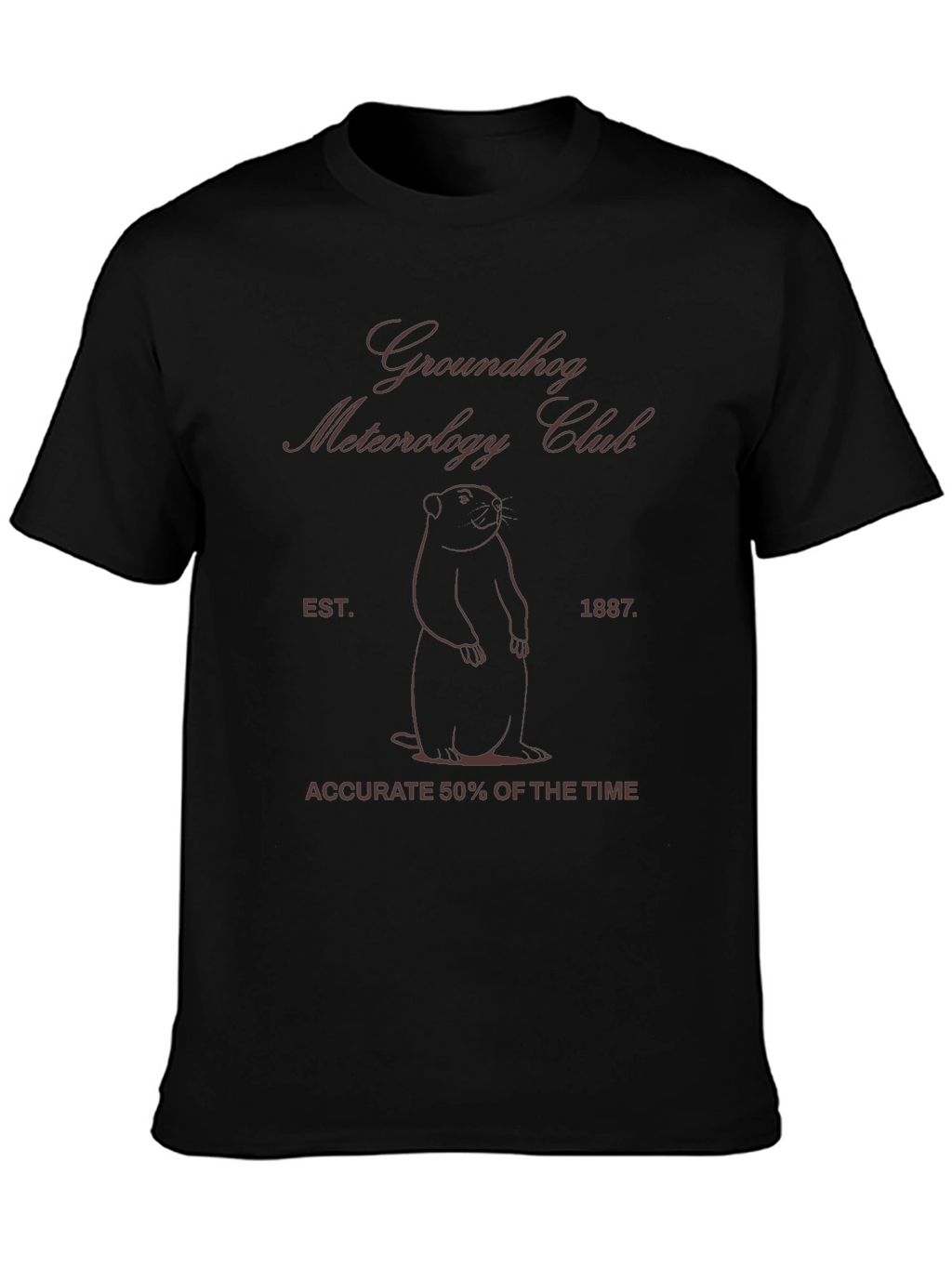 Groundhog Meteorology Club Graphic Tee