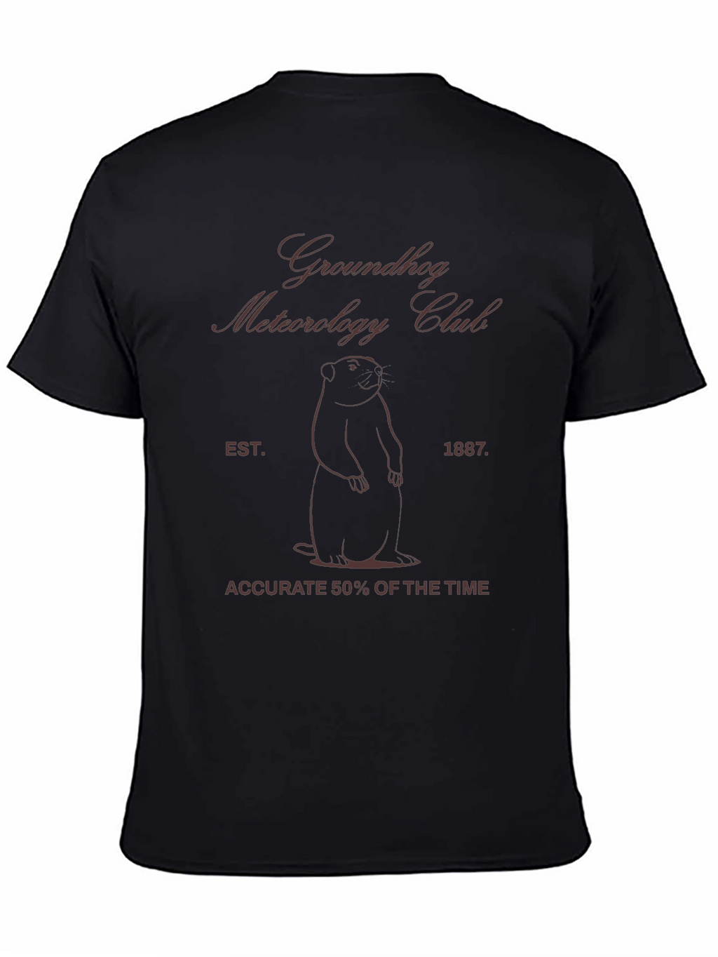 Groundhog Meteorology Club Graphic Tee