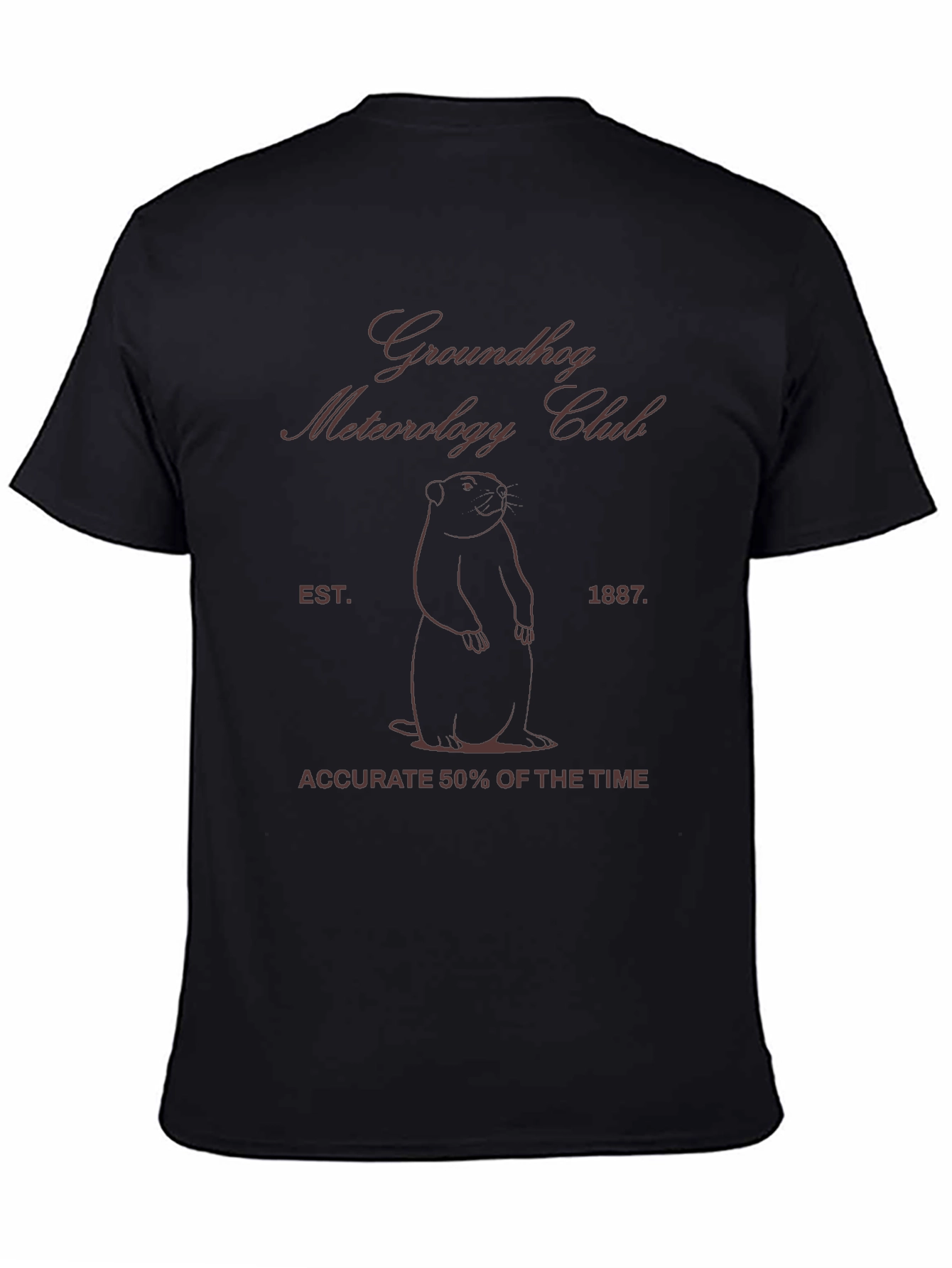 Groundhog Meteorology Club Graphic Tee