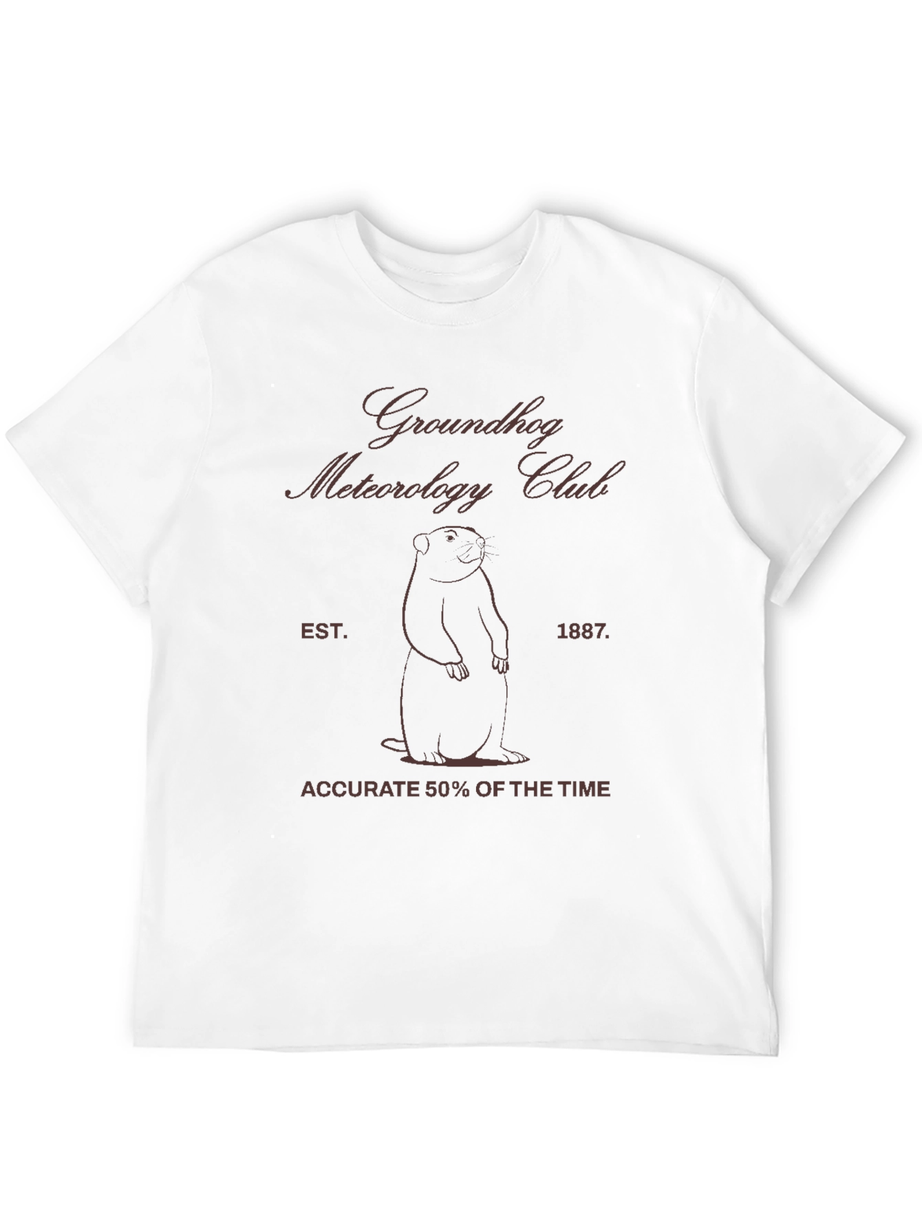 Groundhog Meteorology Club Graphic Tee