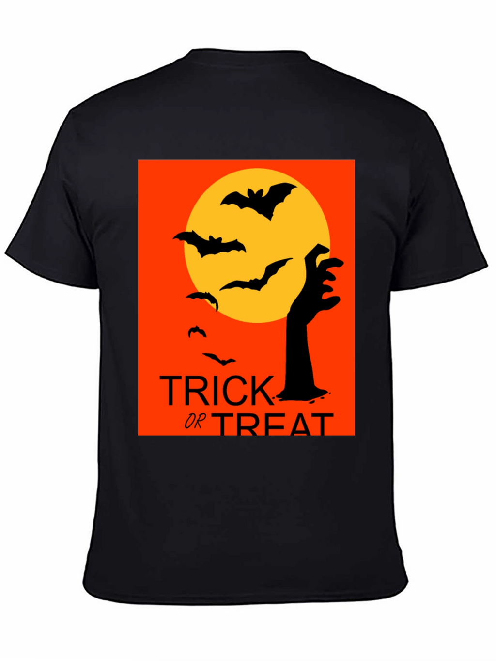 Halloween Trick or Treat Bats Graphic Tee
