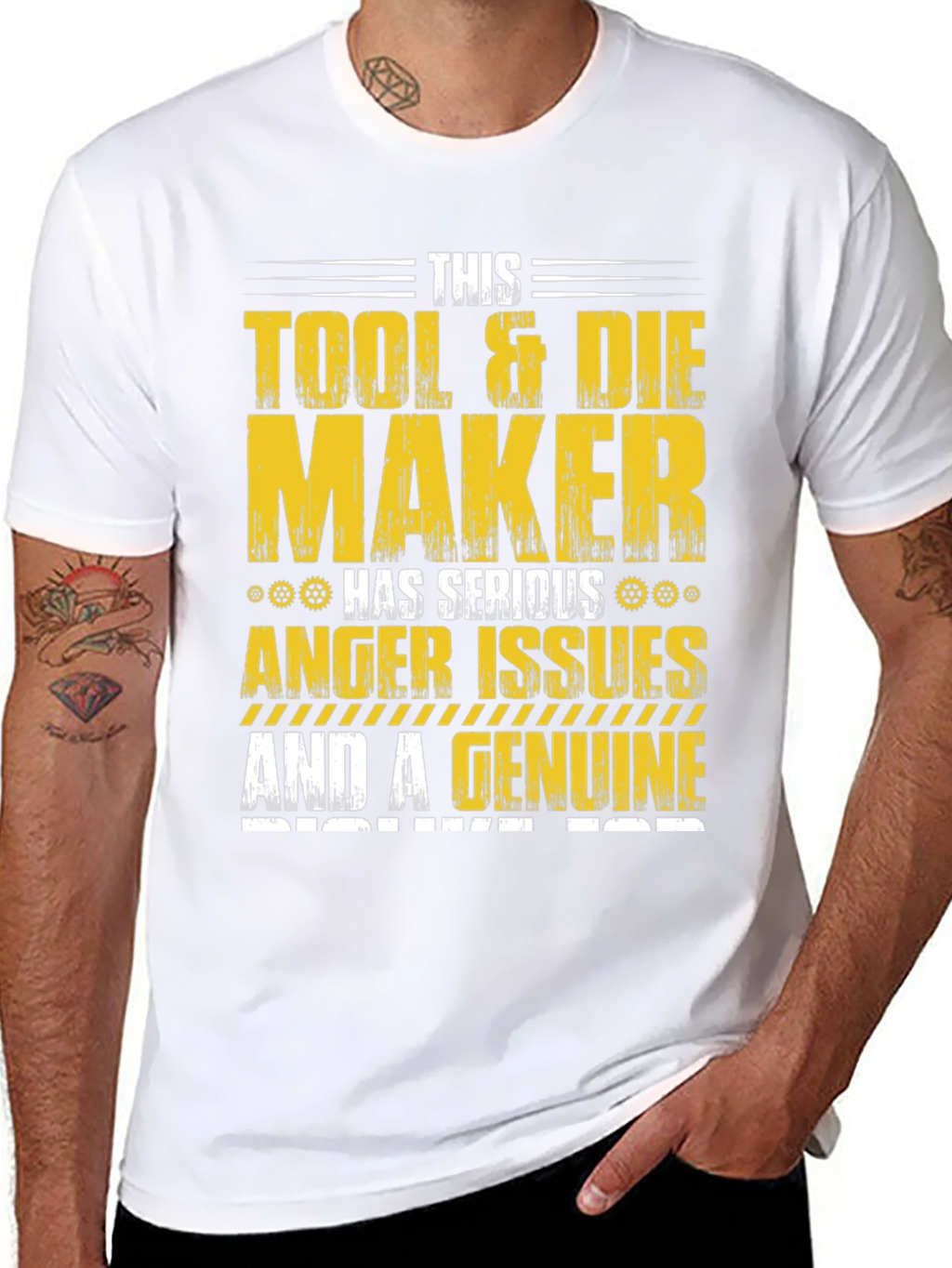 Tool & Die Maker T-Shirt: Serious Anger Issues