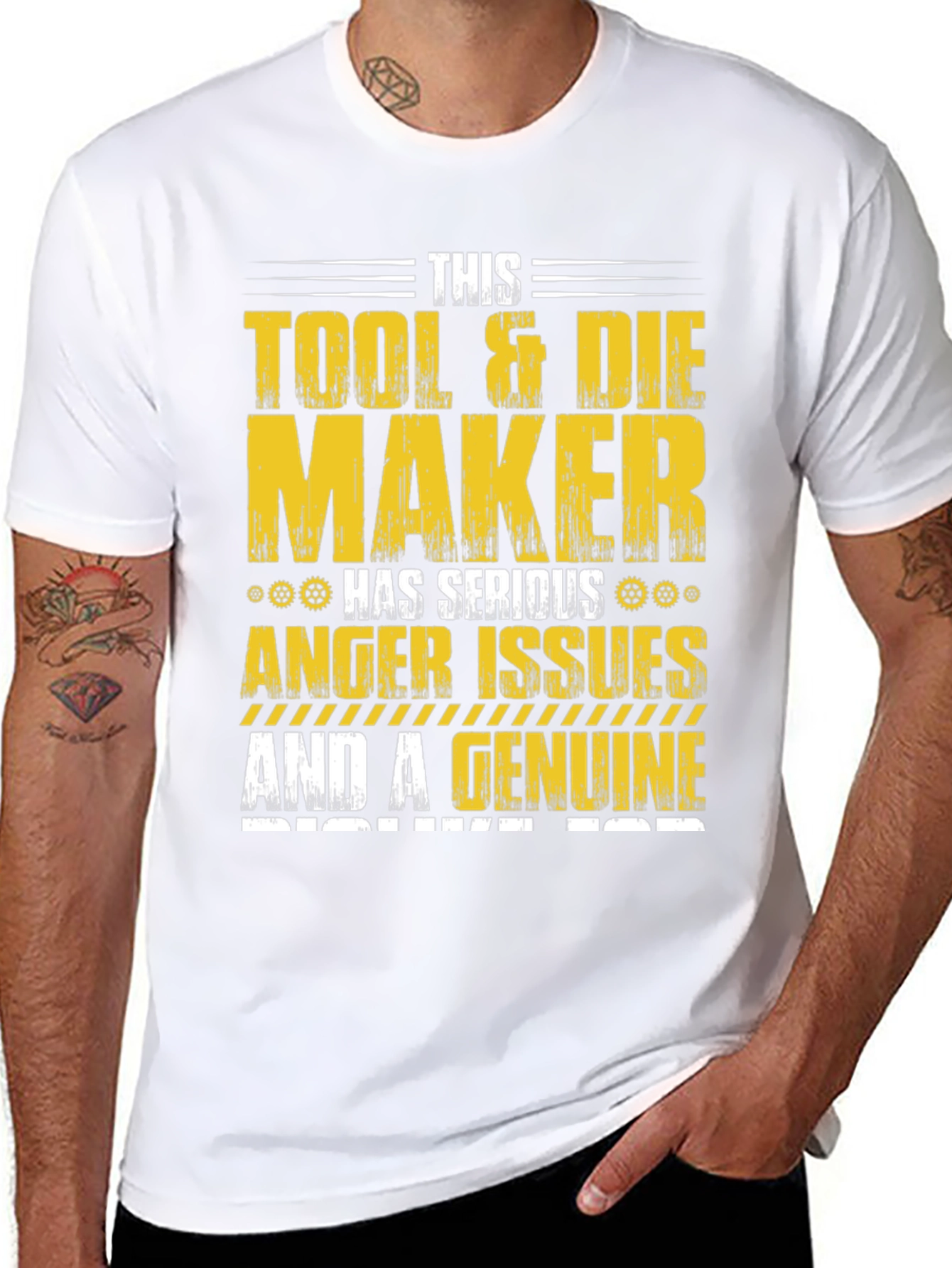 Tool & Die Maker T-Shirt: Serious Anger Issues