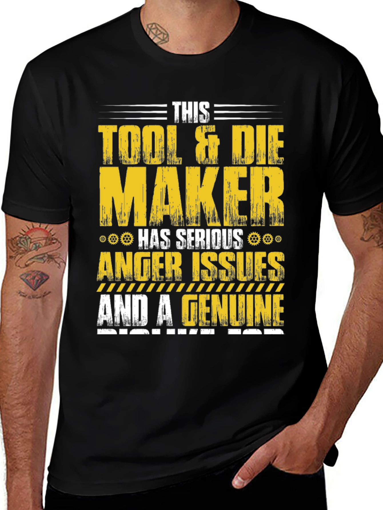 Tool & Die Maker T-Shirt: Serious Anger Issues