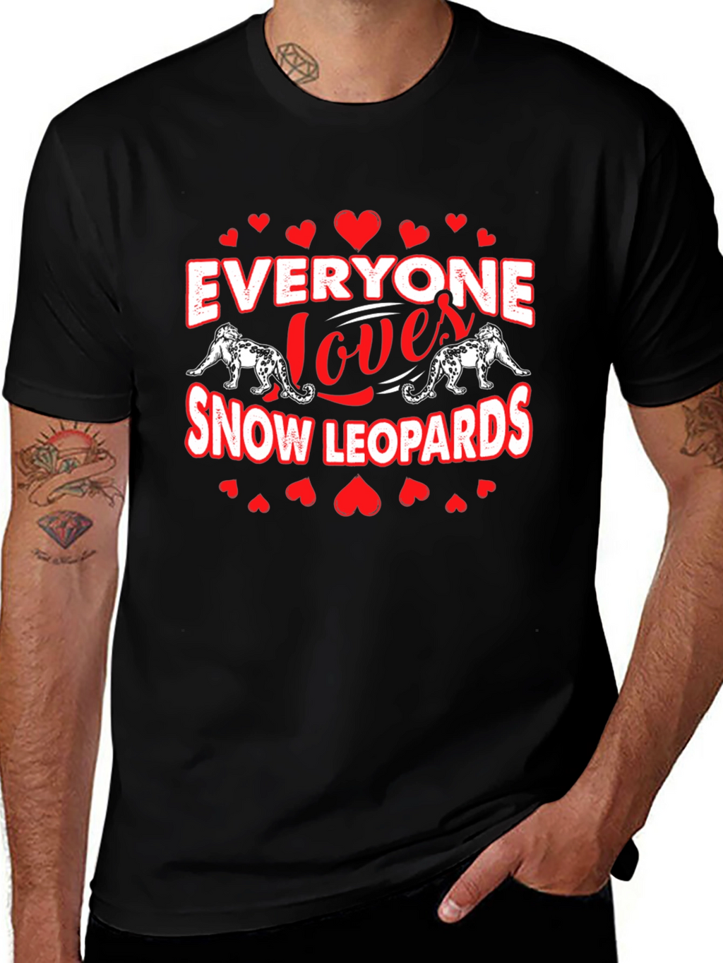 Snow Leopard Lovers T-Shirt
