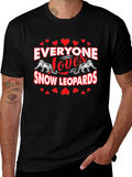 Snow Leopard Lovers T-Shirt