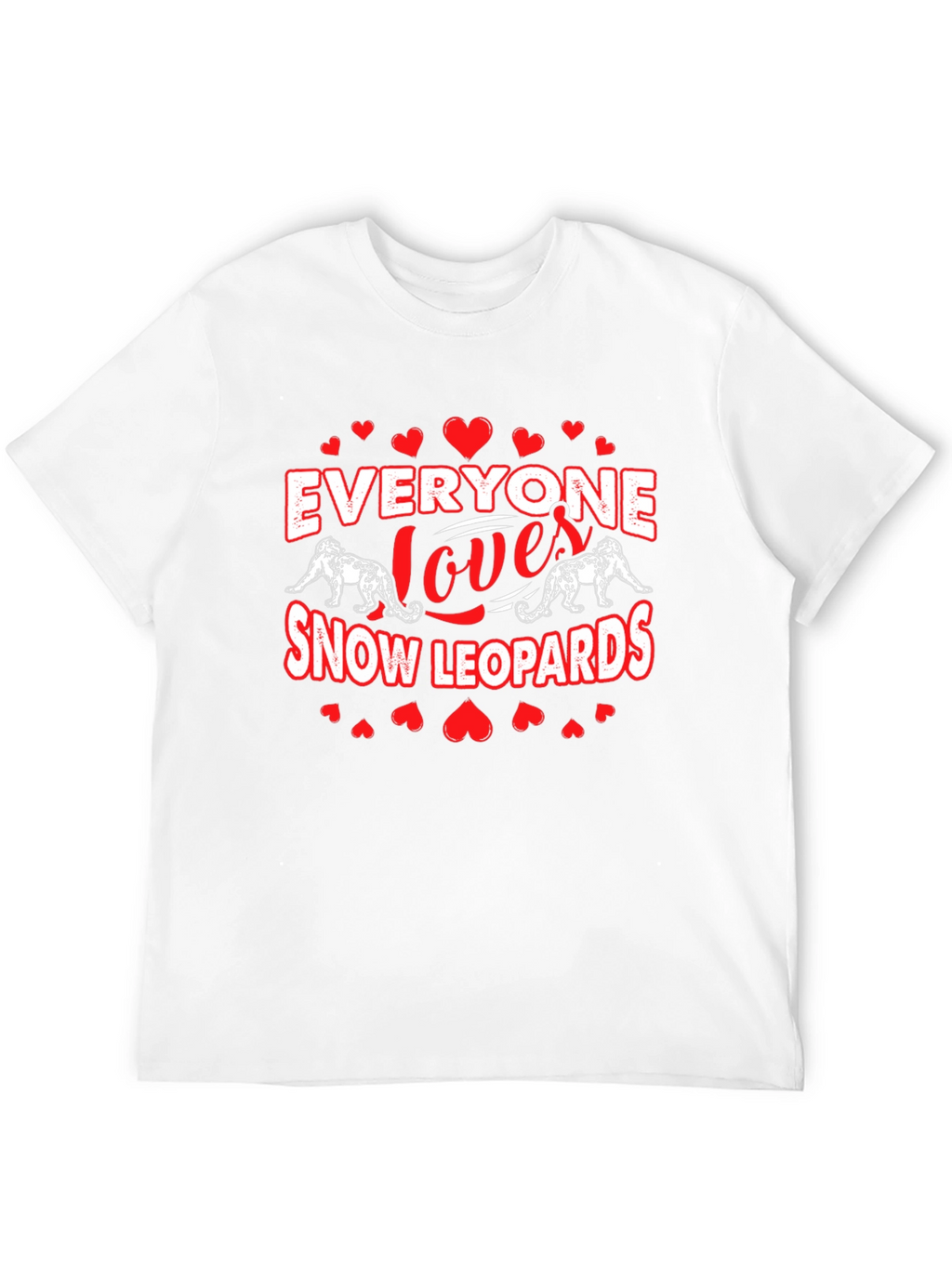 Snow Leopard Lovers T-Shirt