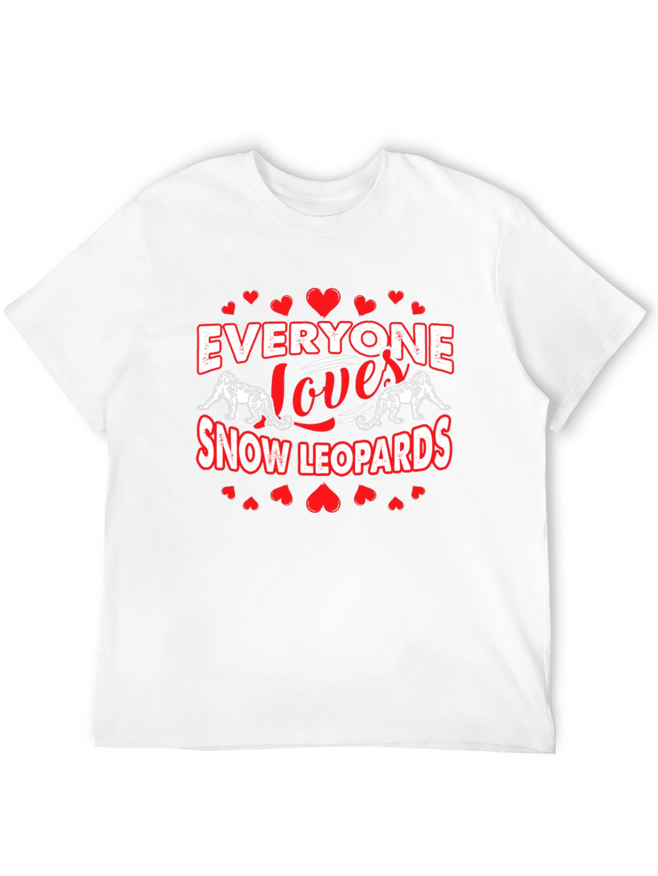 Snow Leopard Lovers T-Shirt