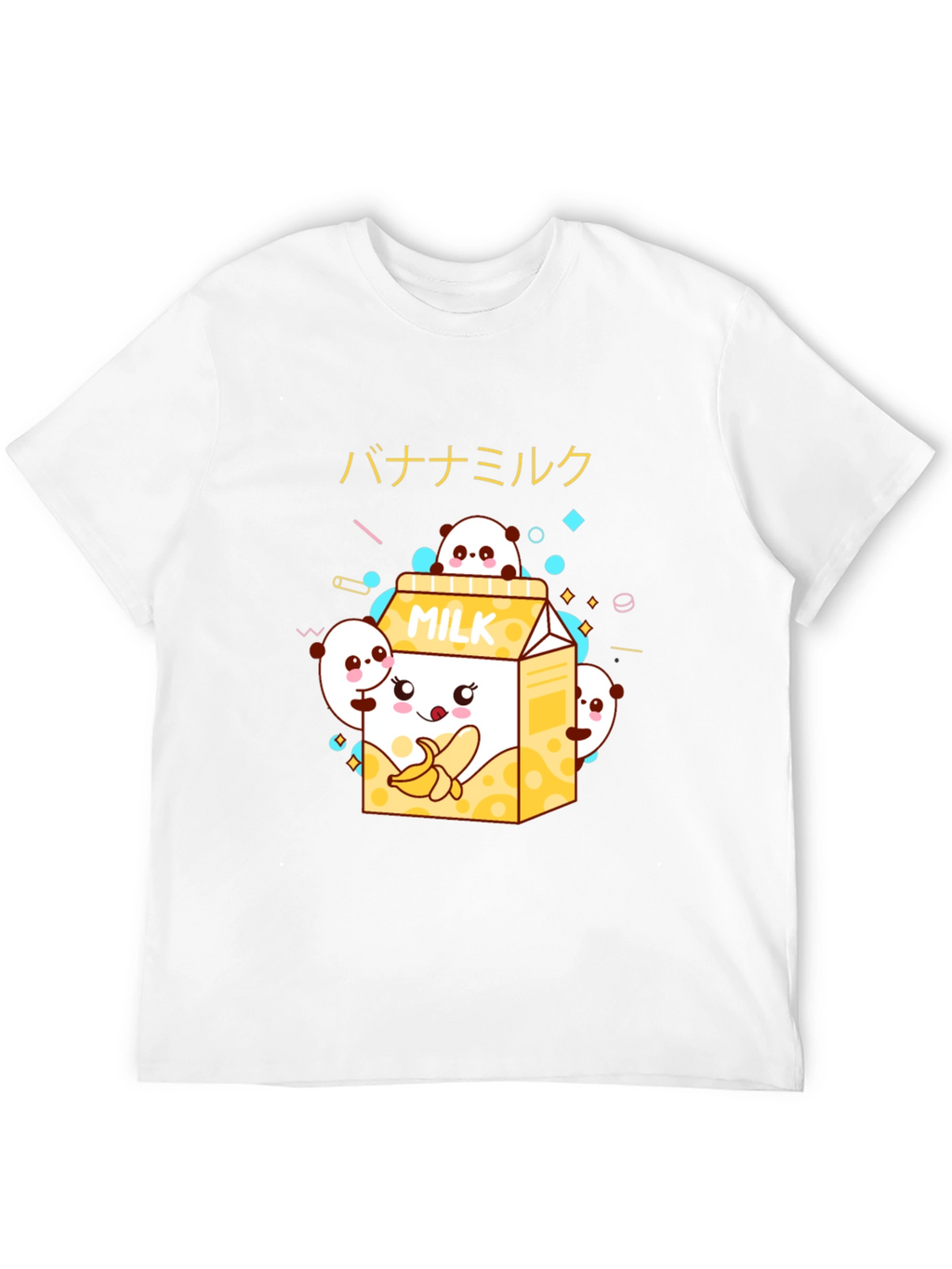 Kawaii Banana Milk Graphic Tee
