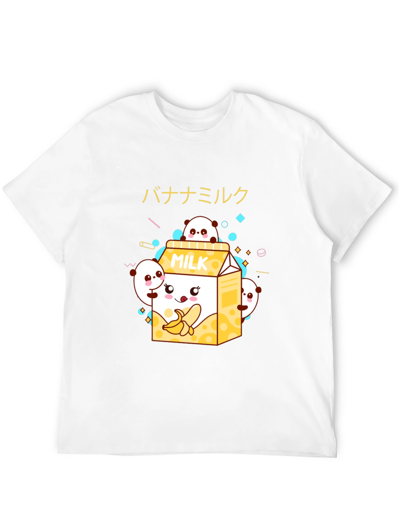 Kawaii Banana Milk Graphic Tee