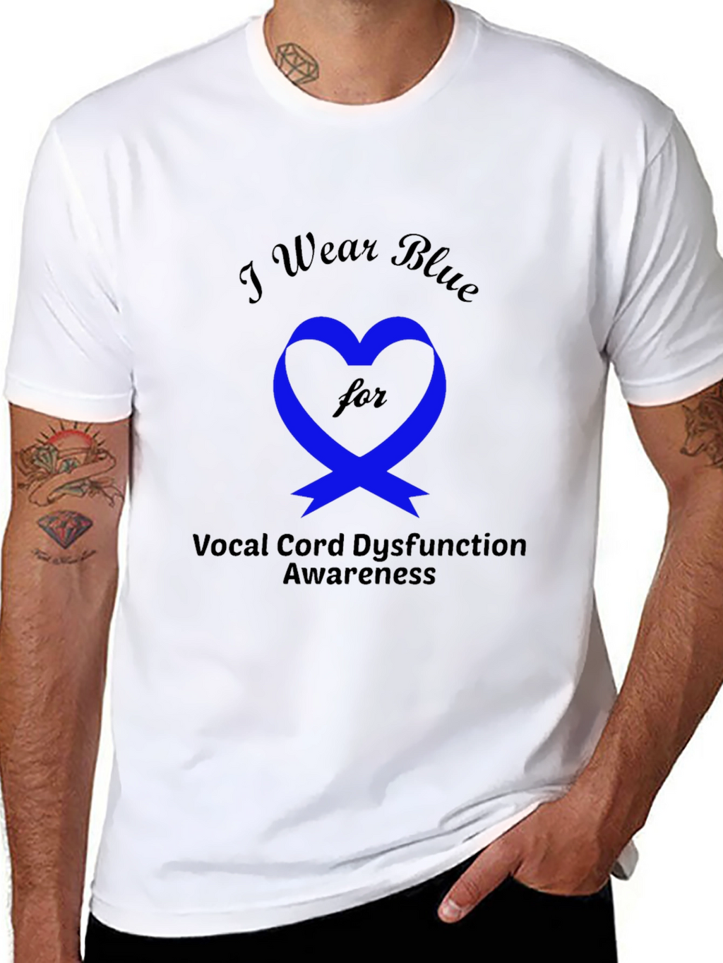 Vocal Cord Dysfunction Awareness T-Shirt