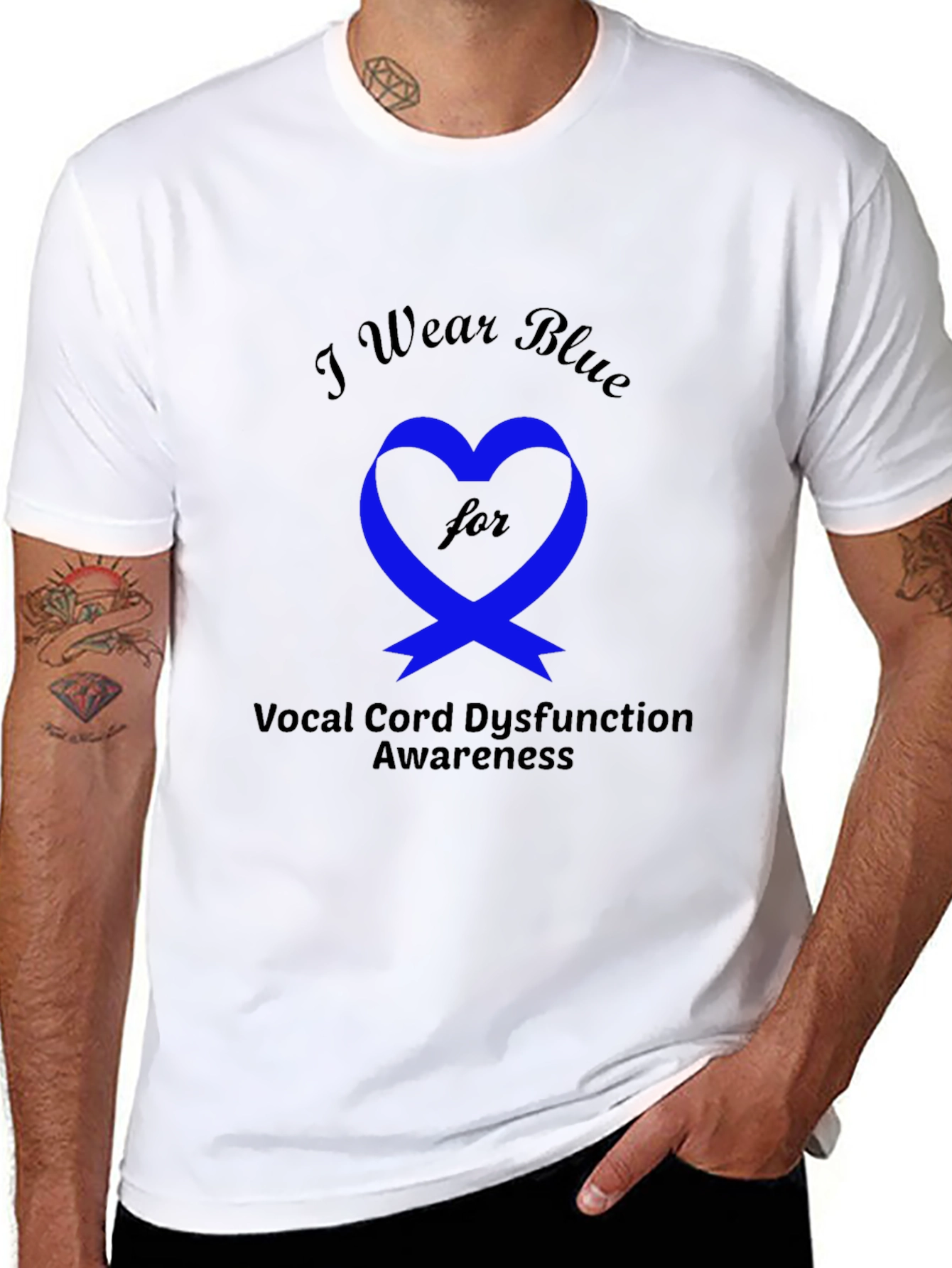 Vocal Cord Dysfunction Awareness T-Shirt