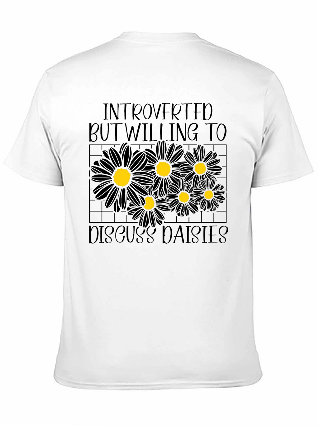Introverted Daisies Graphic T-Shirt