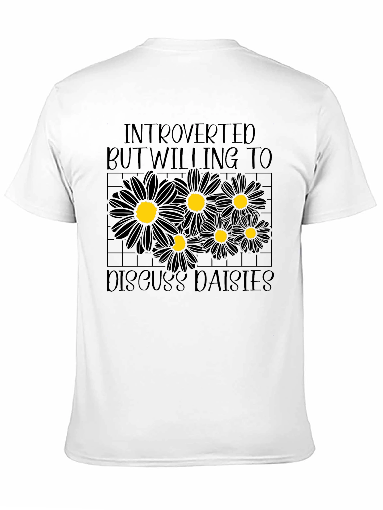 Introverted Daisies Graphic T-Shirt