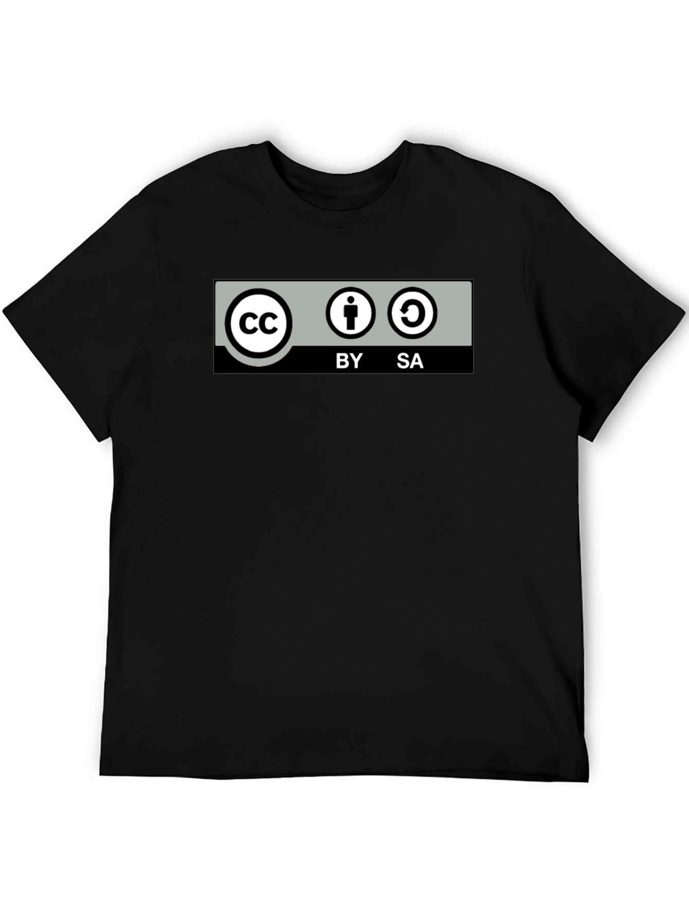 Creative Commons Black T-Shirt