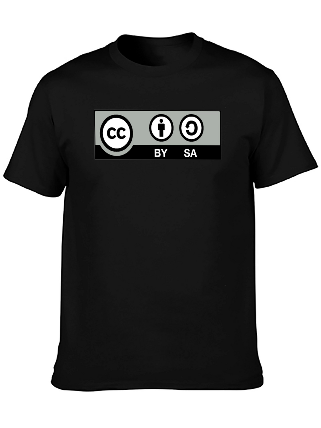 Creative Commons Black T-Shirt