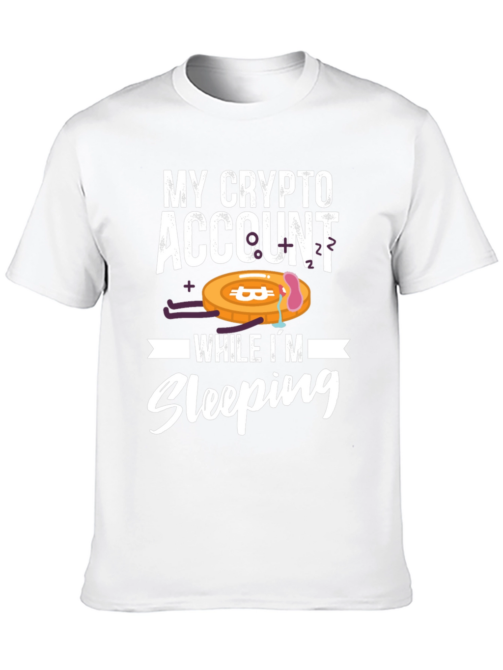 Crypto Account Sleeping T-Shirt