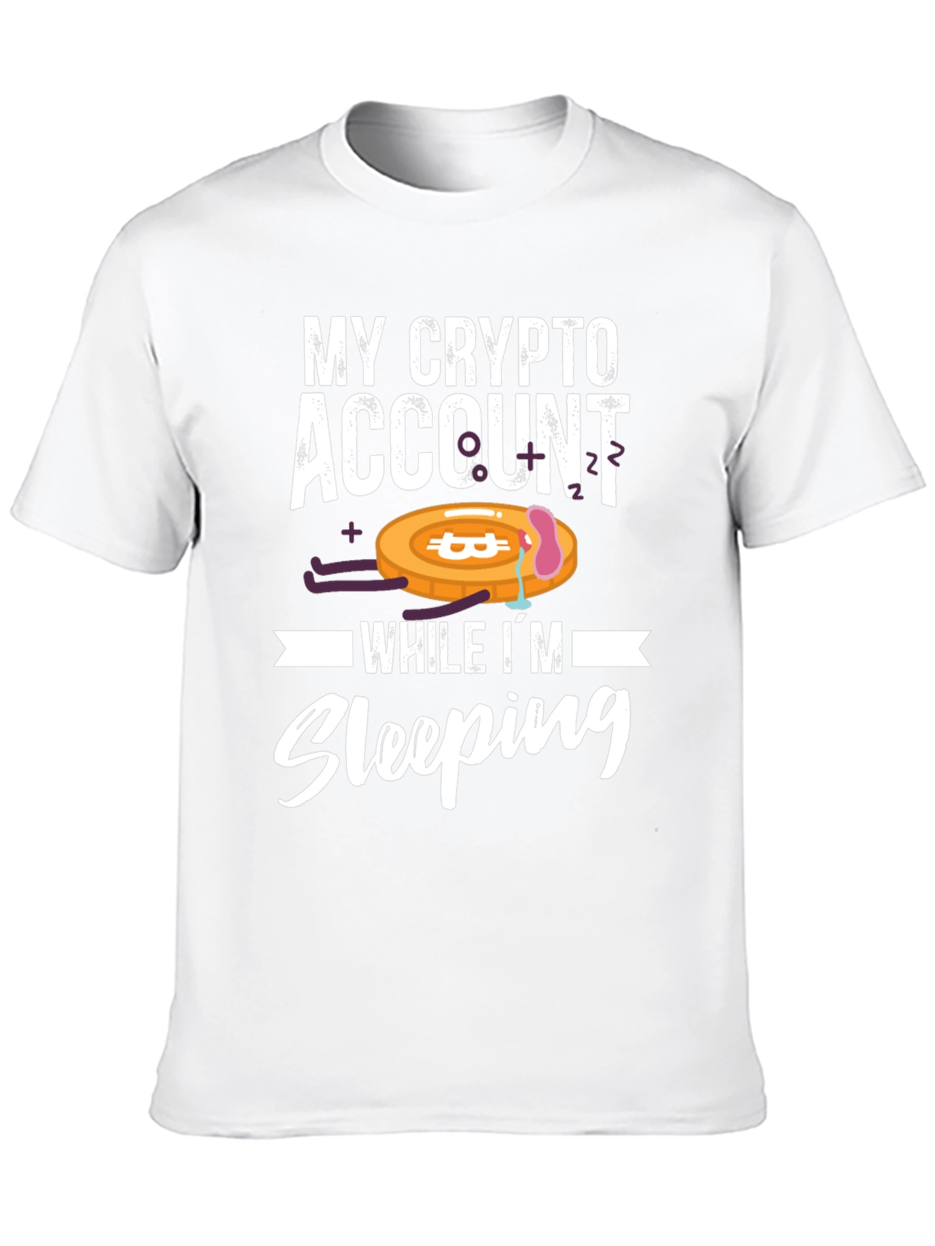 Crypto Account Sleeping T-Shirt