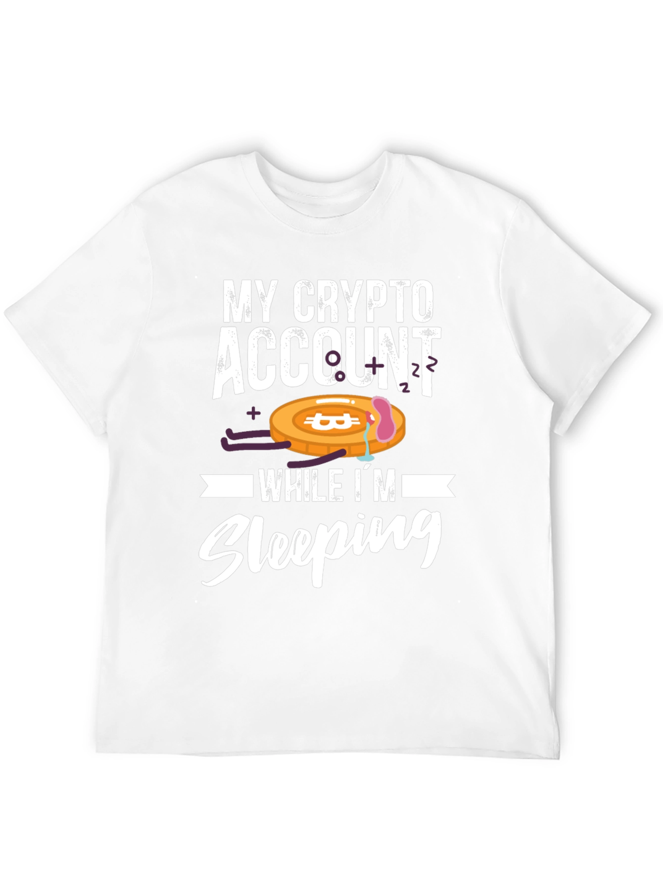 Crypto Account Sleeping T-Shirt
