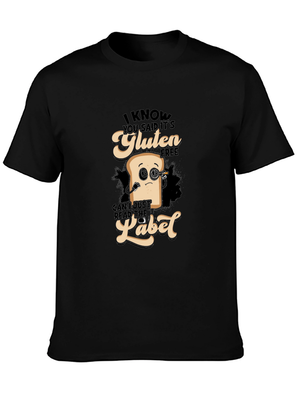 Gluten Free T-Shirt - Funny Foodie Tee