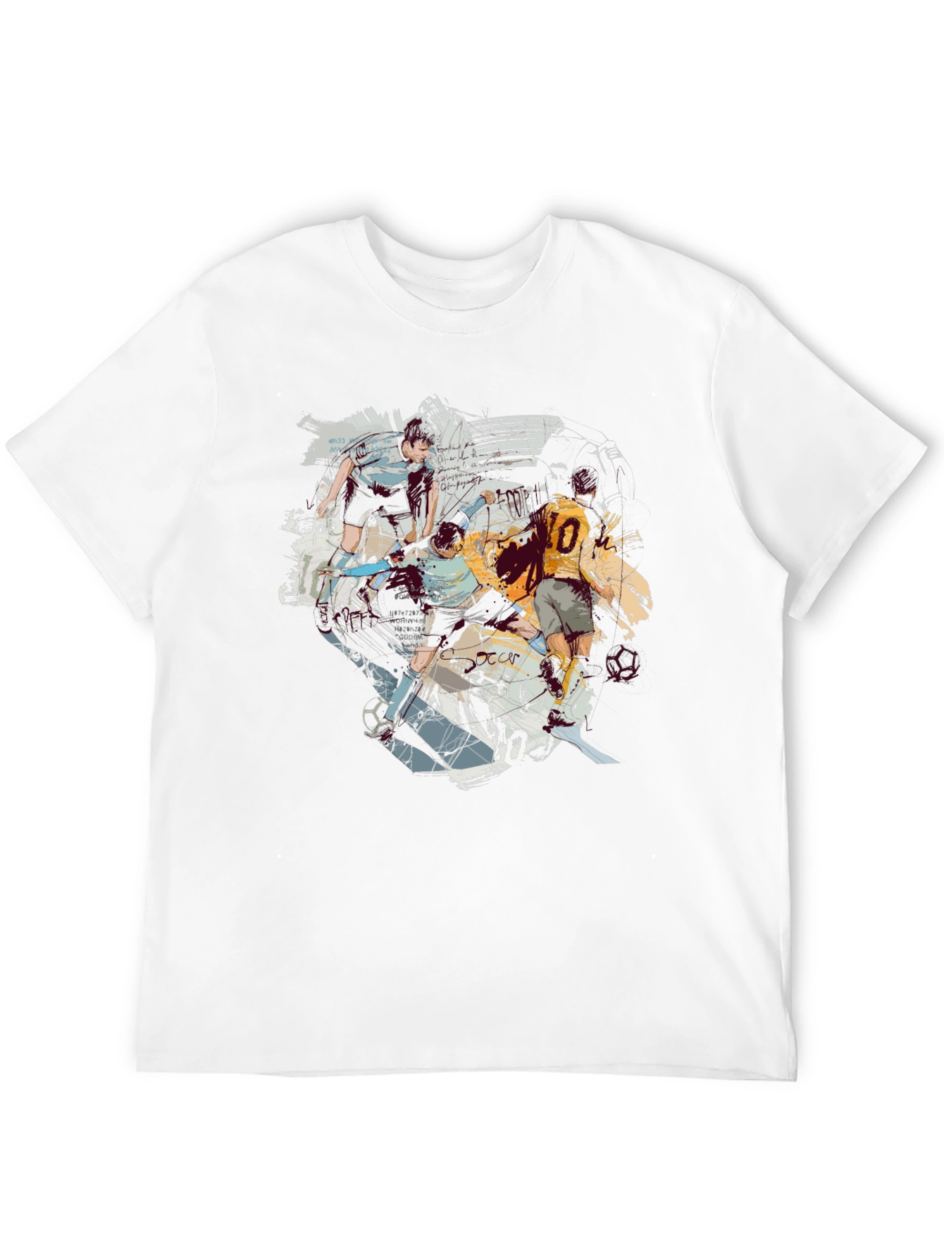 Soccer Art Black Tee