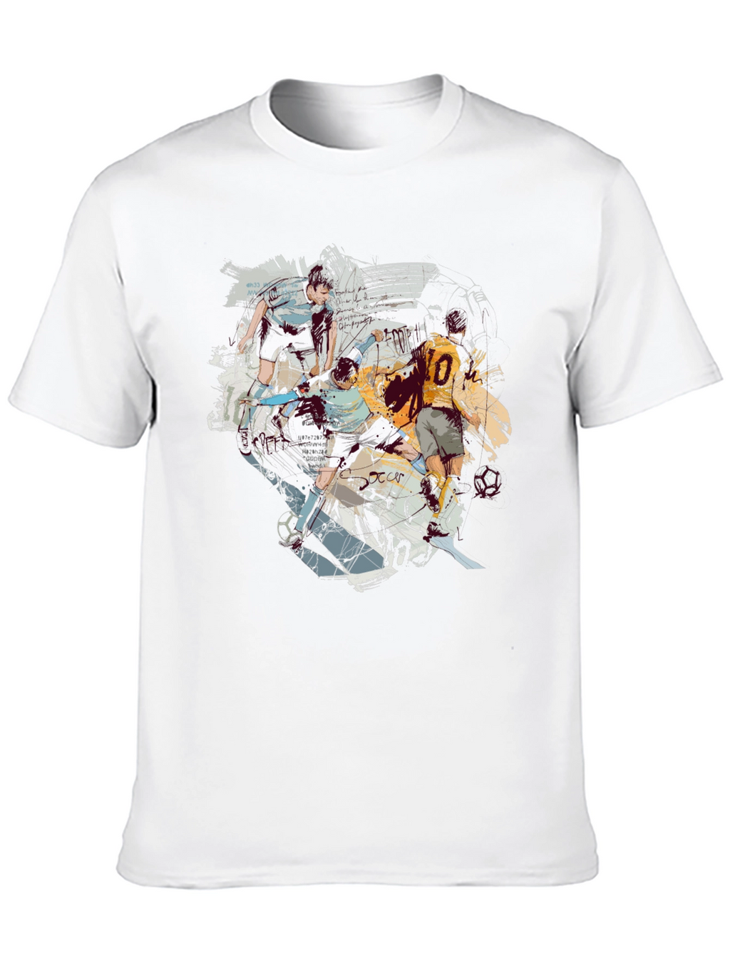 Soccer Art Black Tee