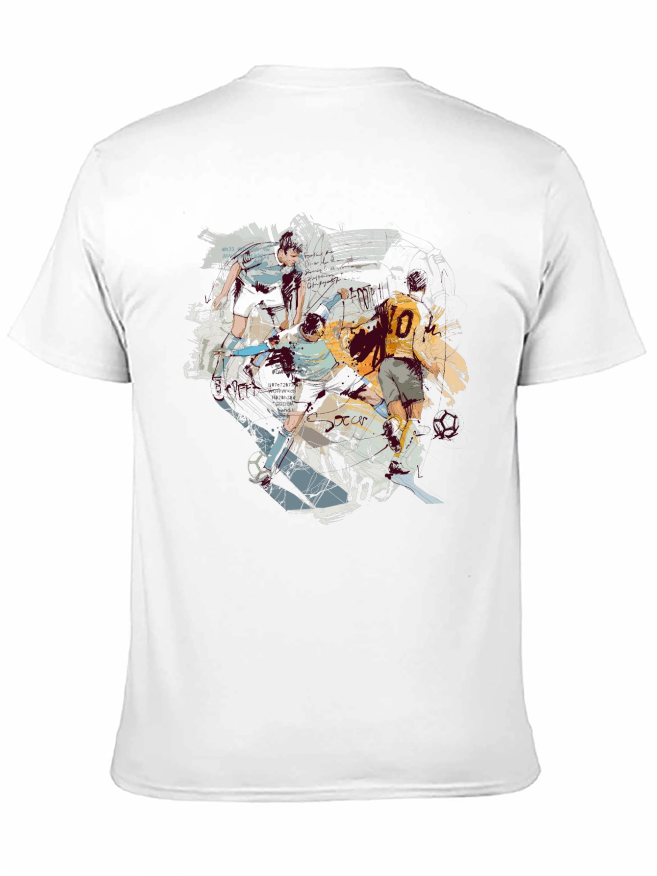 Soccer Art Black Tee