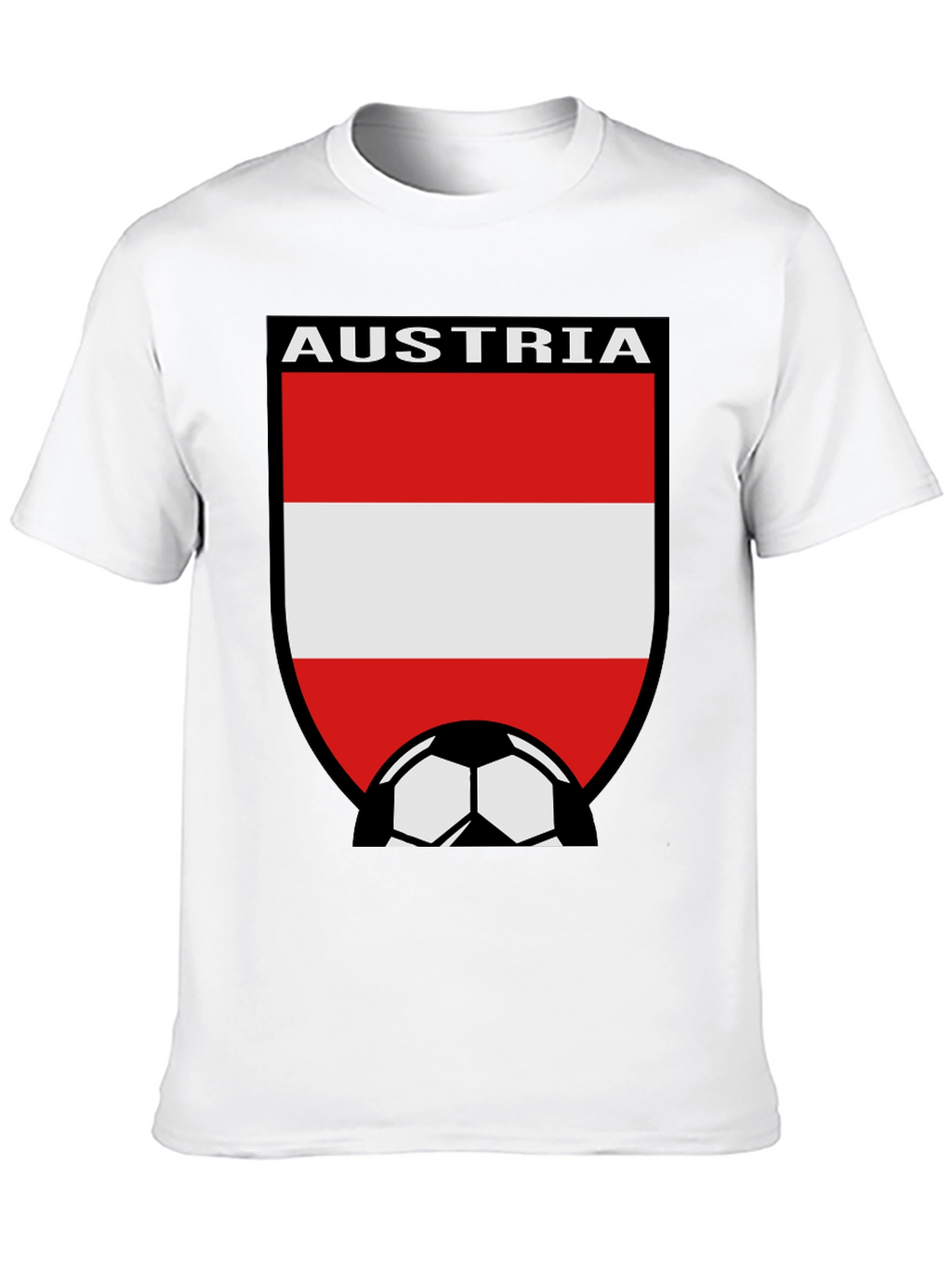 Austria Soccer Flag T-Shirt
