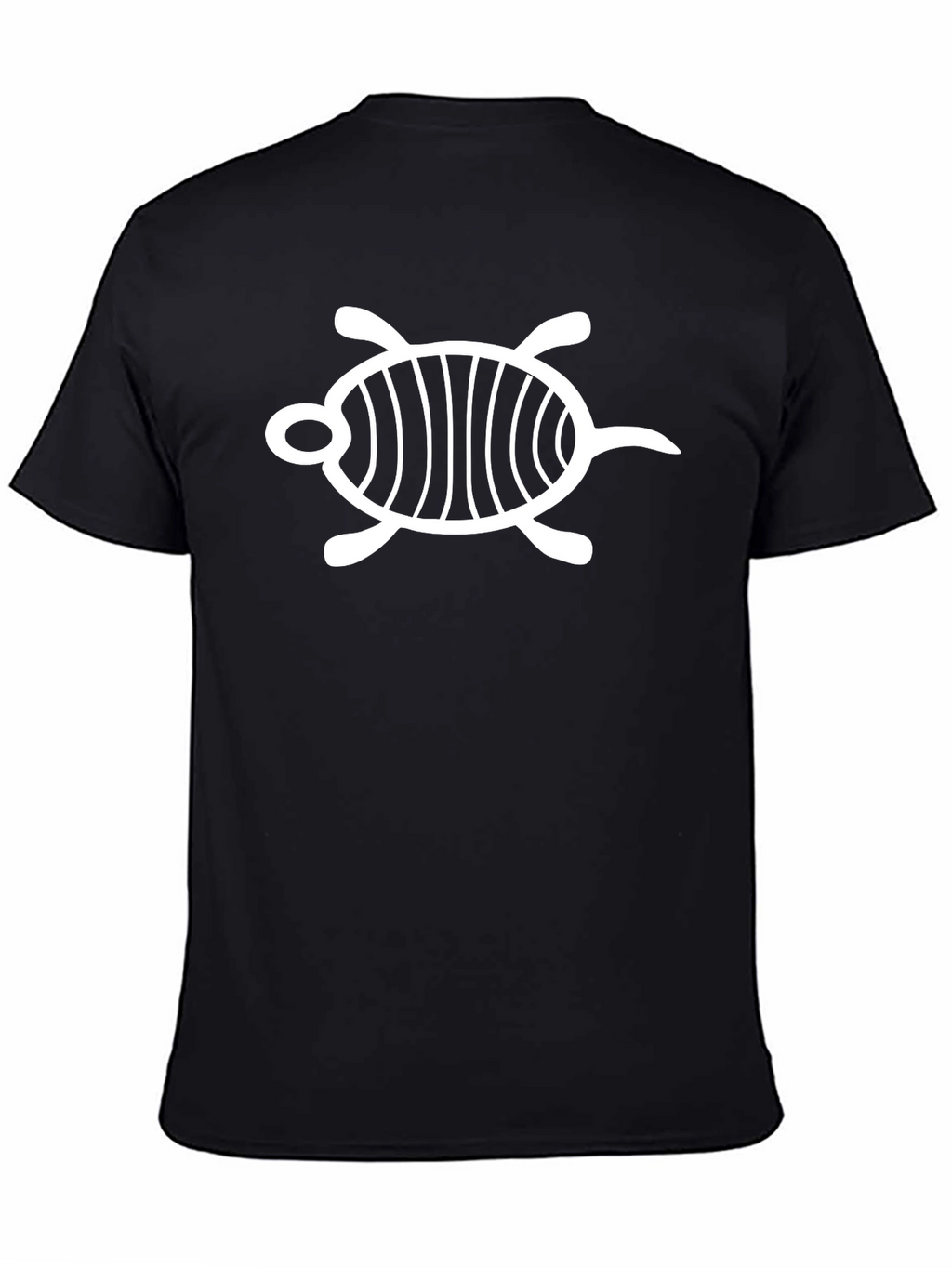 Black Turtle Graphic Tee - Soft Cotton Comfort