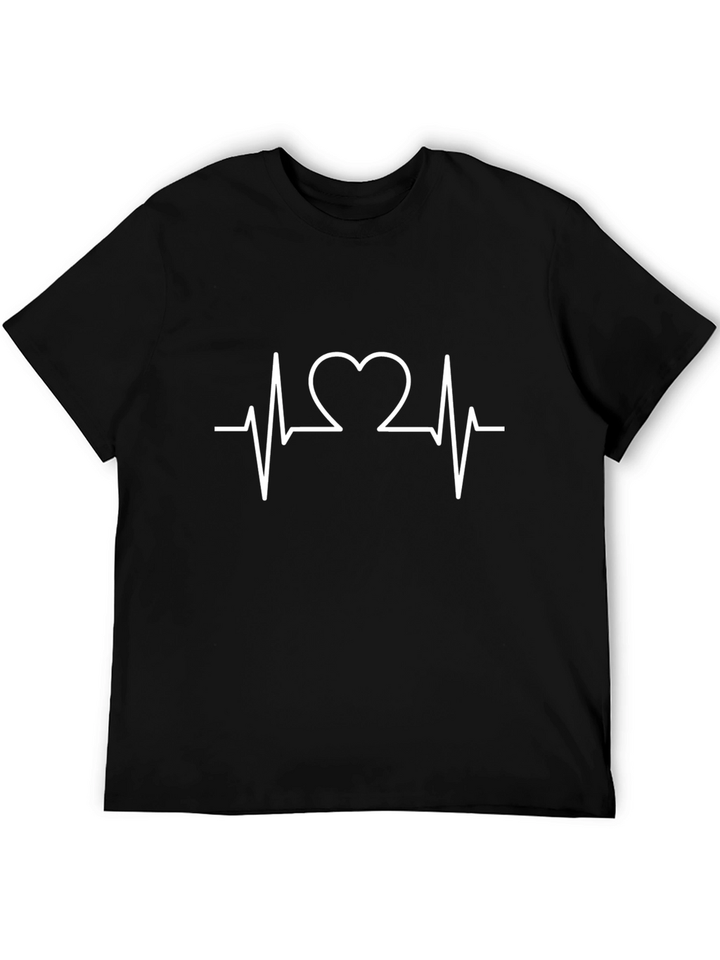 Heartbeat Heart T-Shirt - Love Pulse Tee