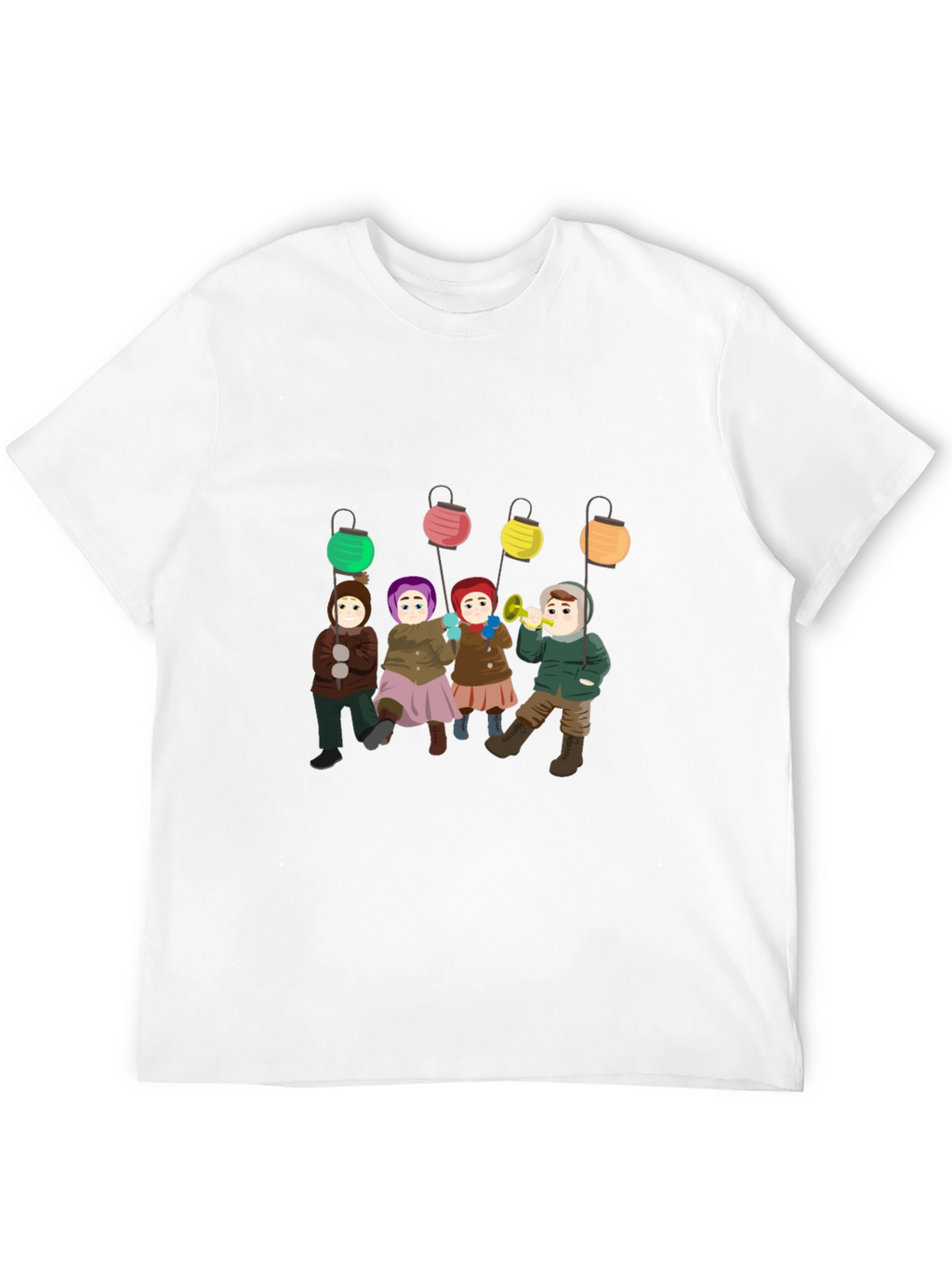 Winter Children Lantern T-Shirt