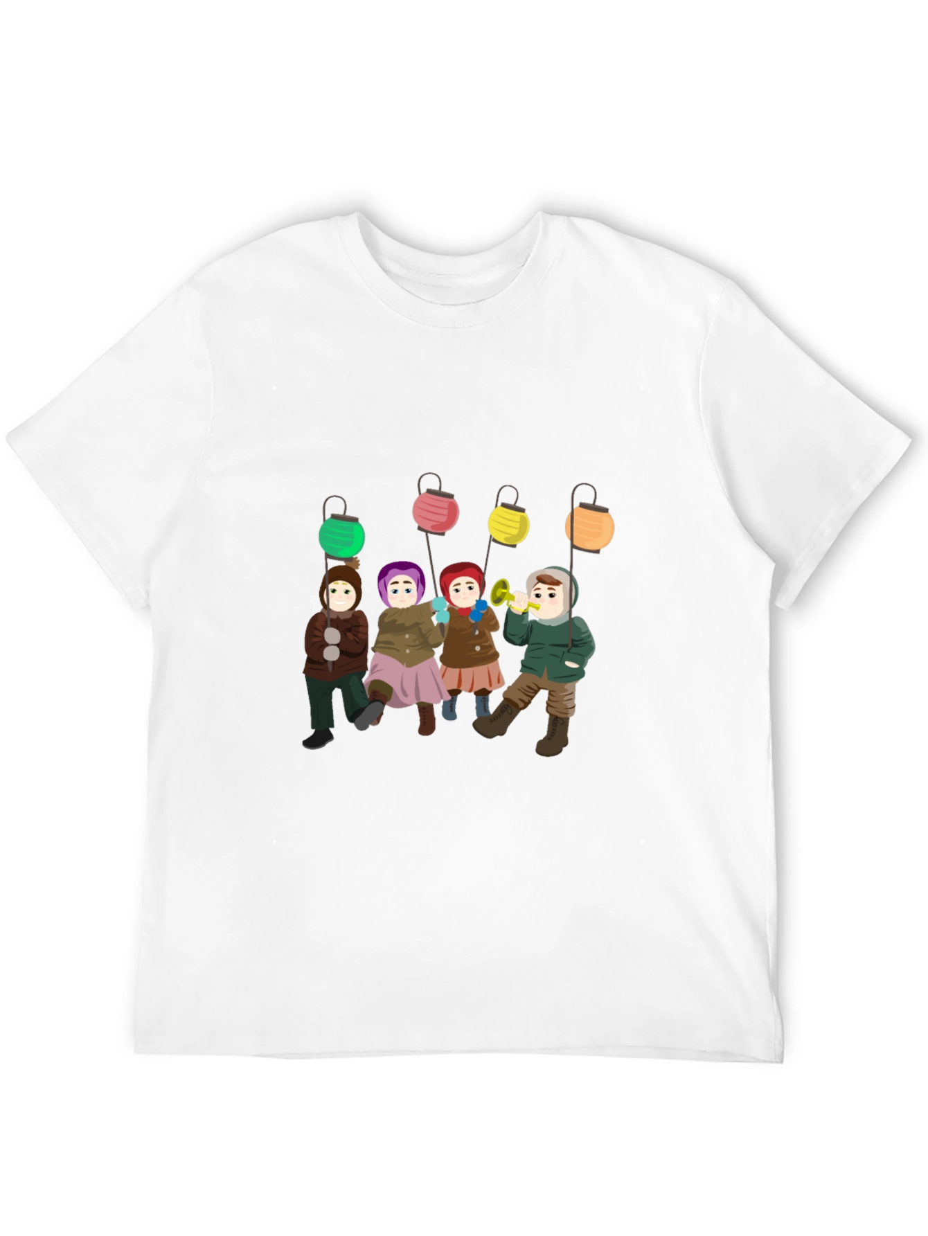 Winter Children Lantern T-Shirt