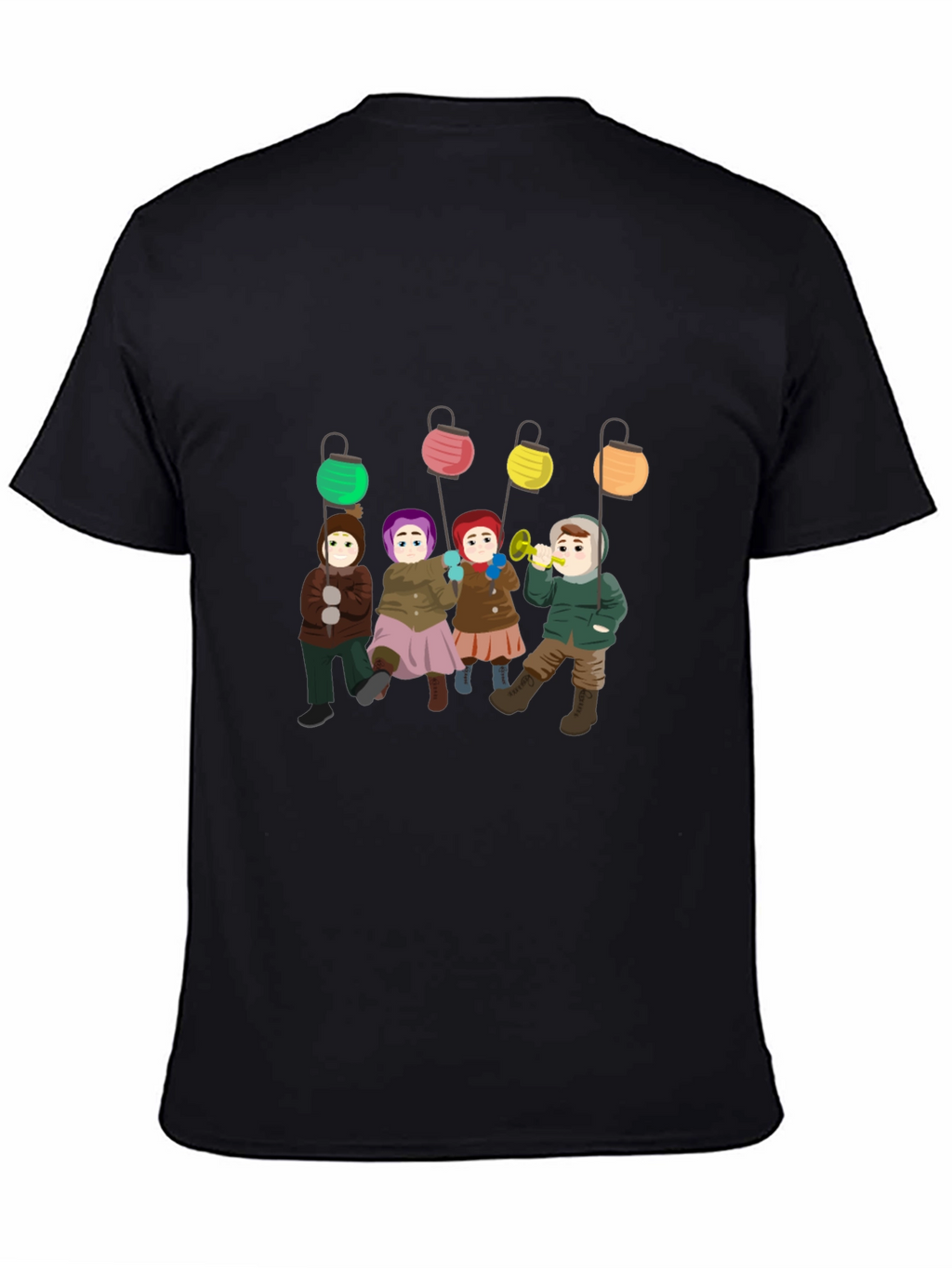Winter Children Lantern T-Shirt
