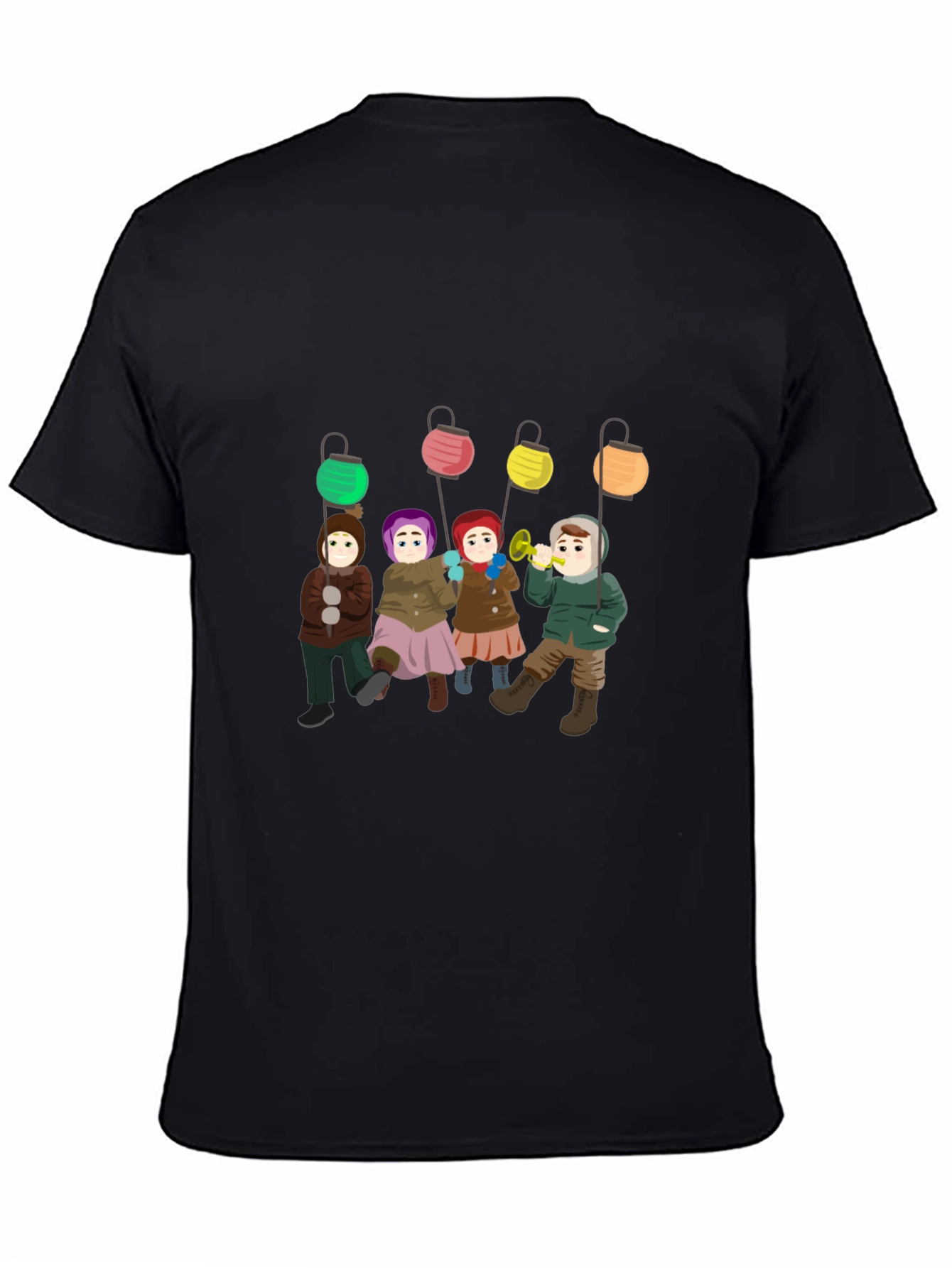 Winter Children Lantern T-Shirt