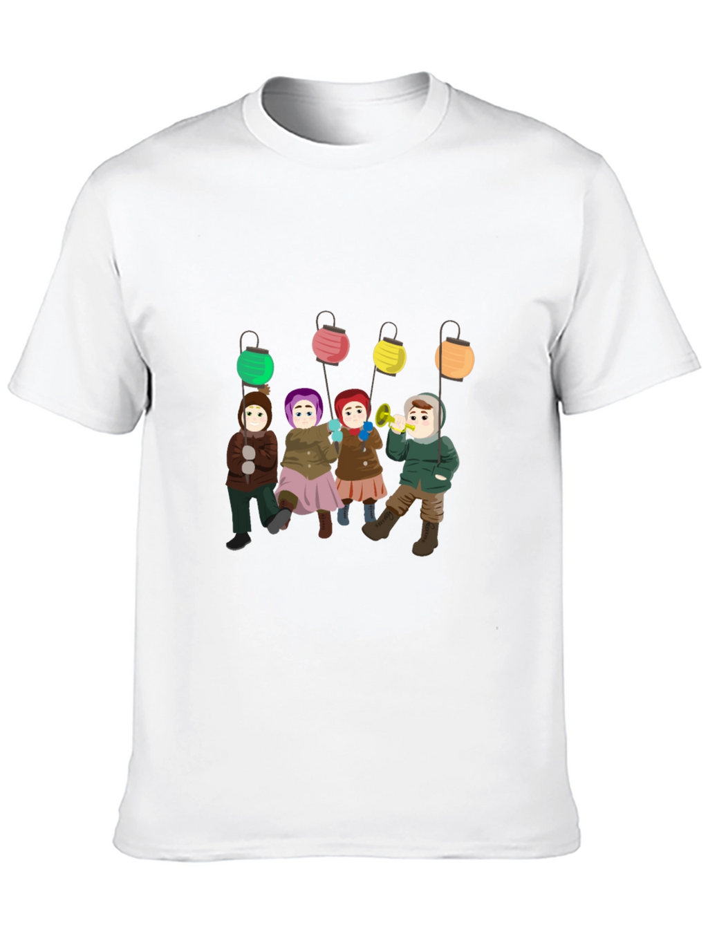 Winter Children Lantern T-Shirt